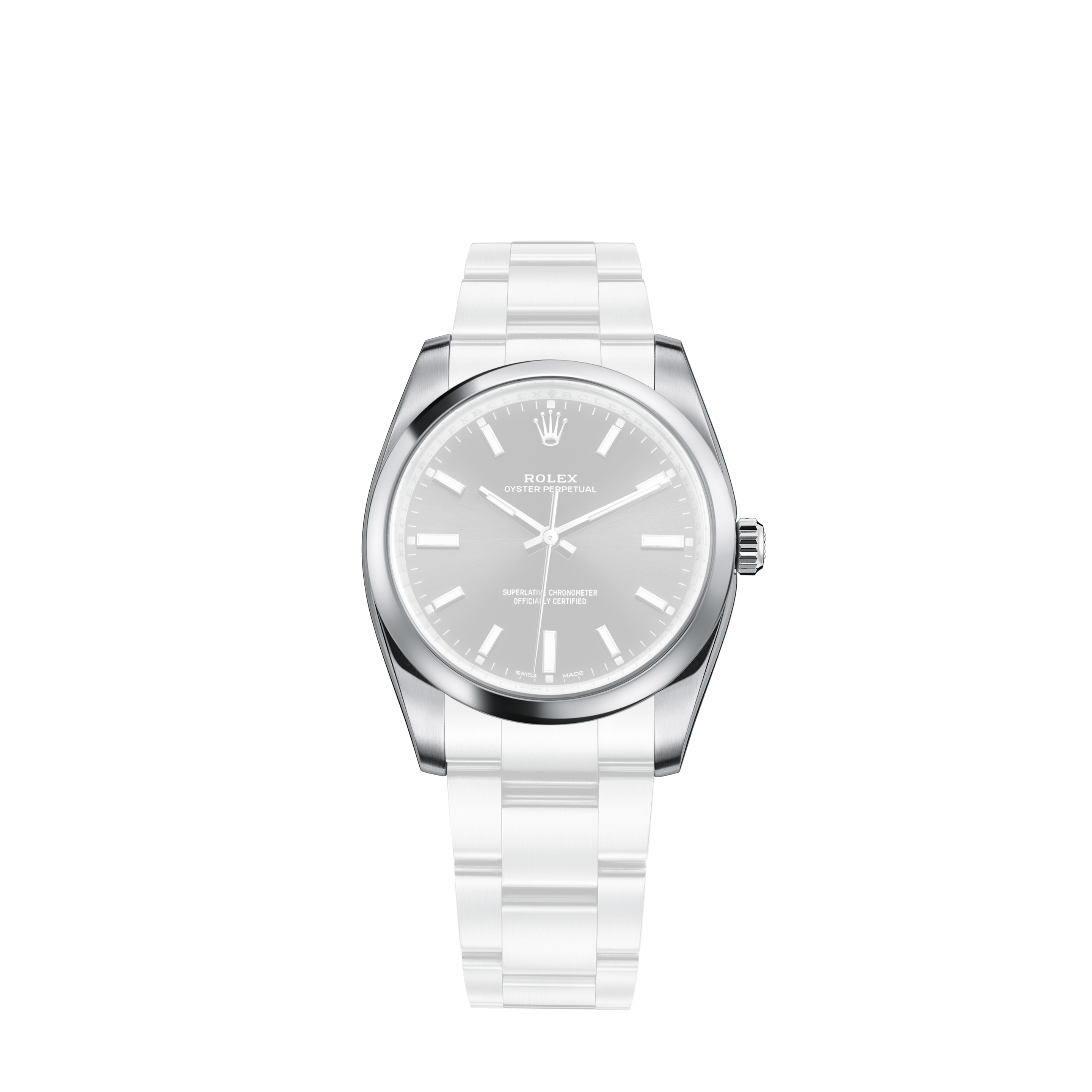 Rolex Men's Rolex 36mm Datejust Two Tone Vintage Fluted Bezel With Lugs Slate Grey Roman Numeral Dial