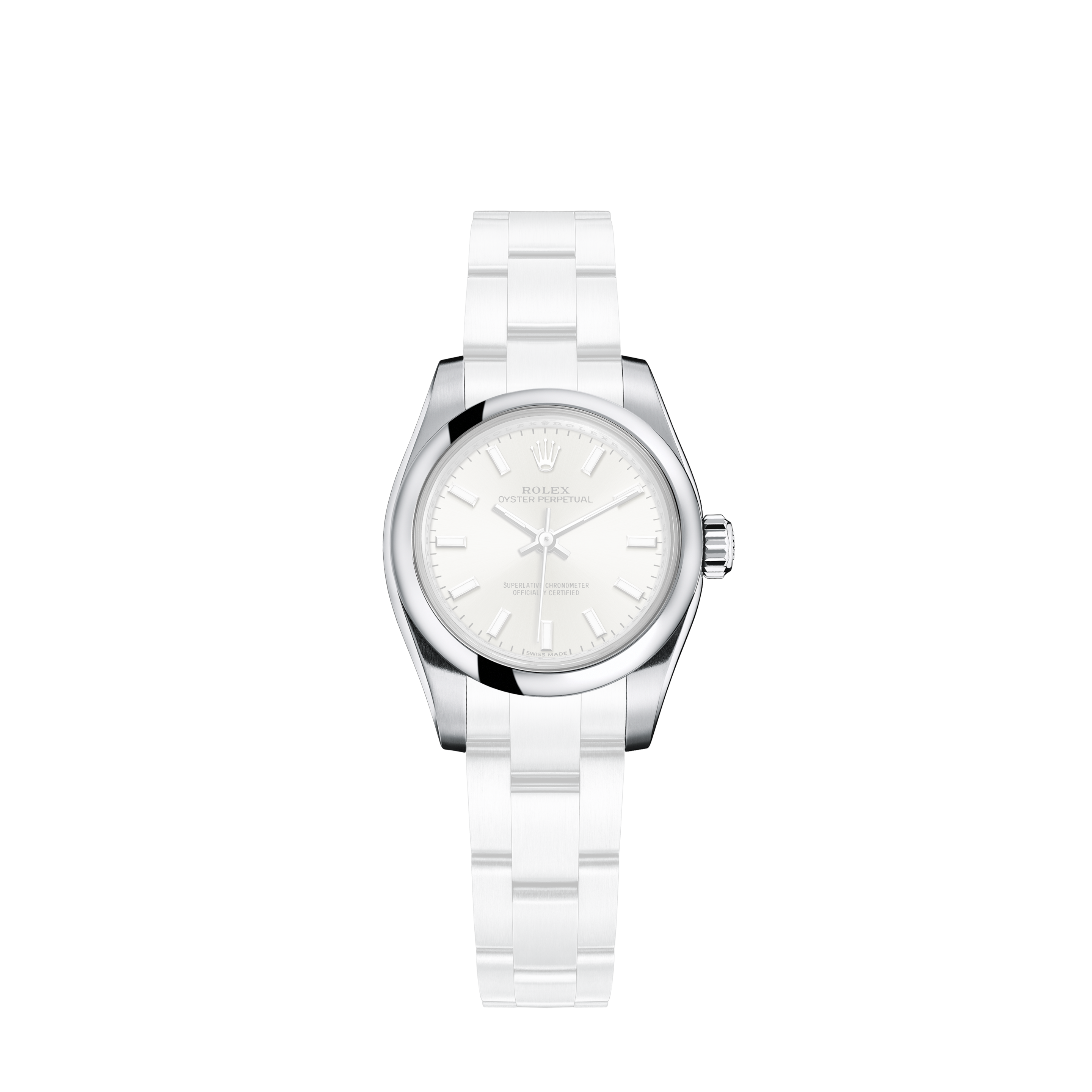 Rolex White Track 31mm Datejust Two Tone Side Diamonds + Rubies