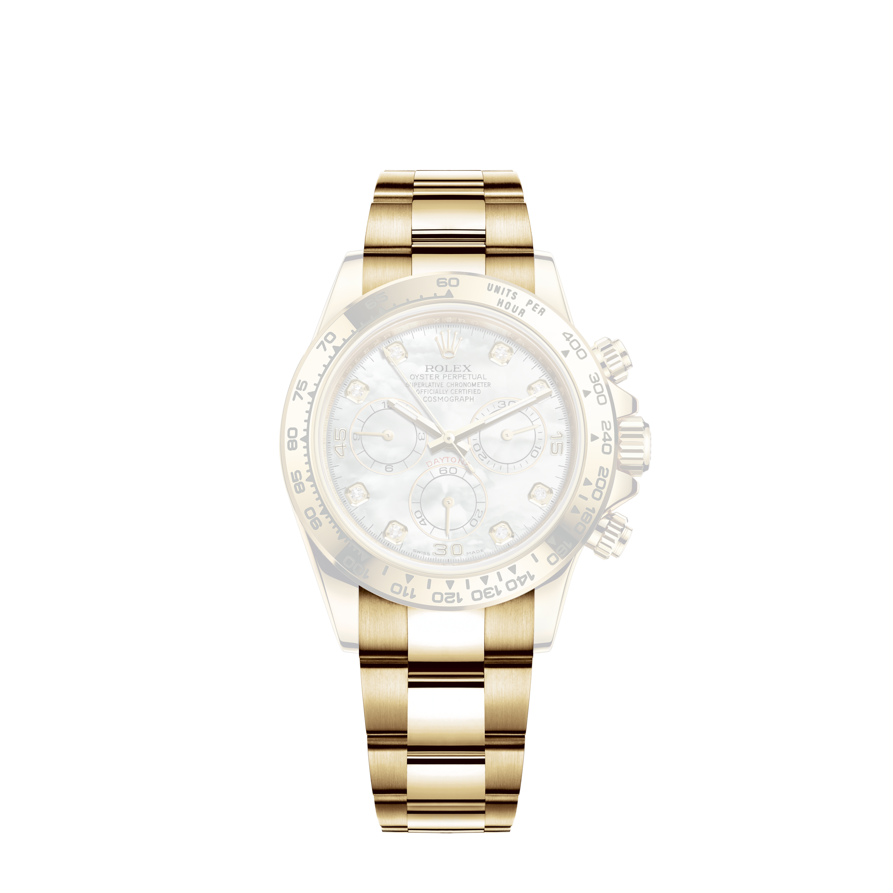Rolex Lady President 18k Gold 26mm-Green Vignette Diamond Dial Diamond Bezel
