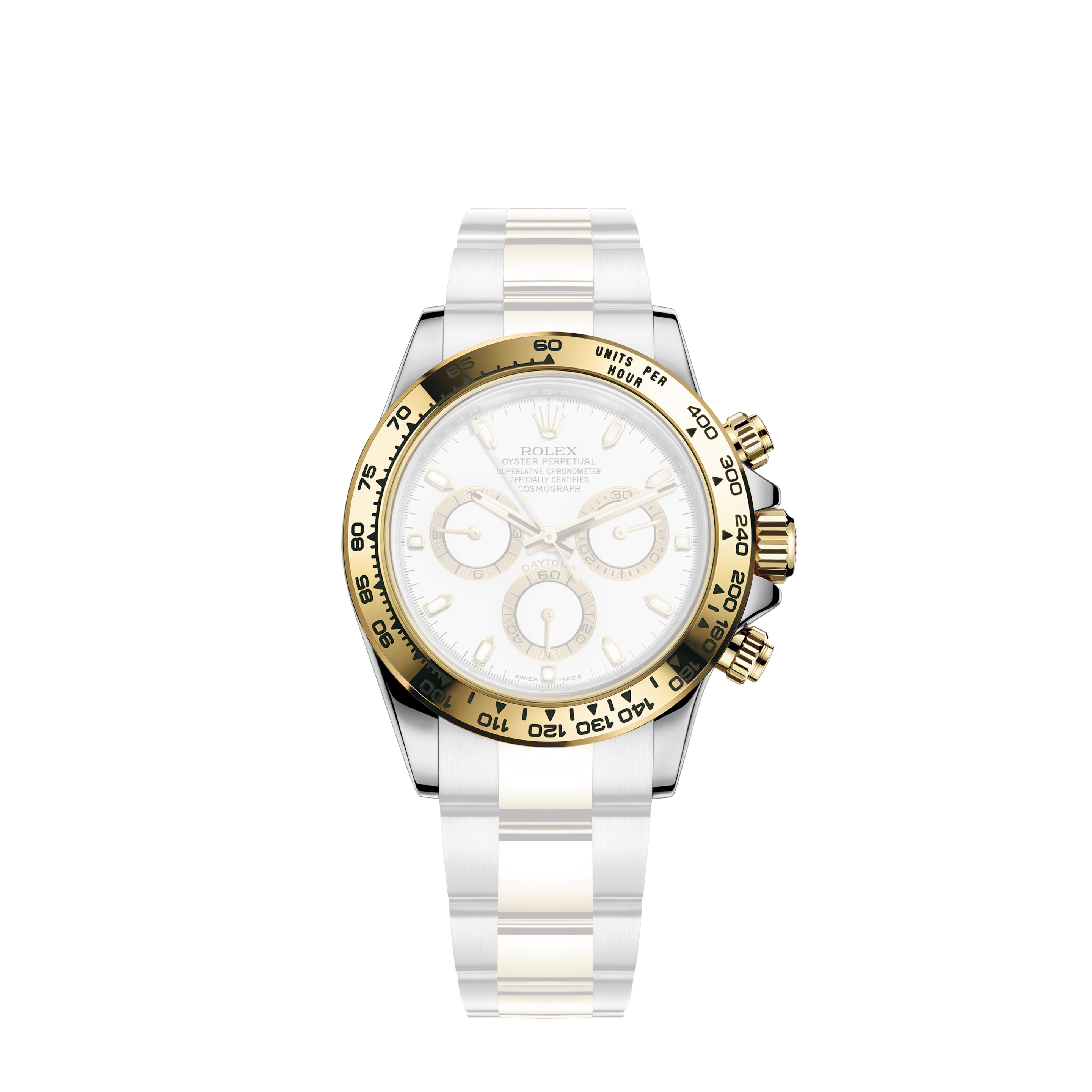 Rolex 31mm Presidential 18kt Gold Blue Color Dial with 8 + 2 Diamond Accent Flutted Bezel 68278