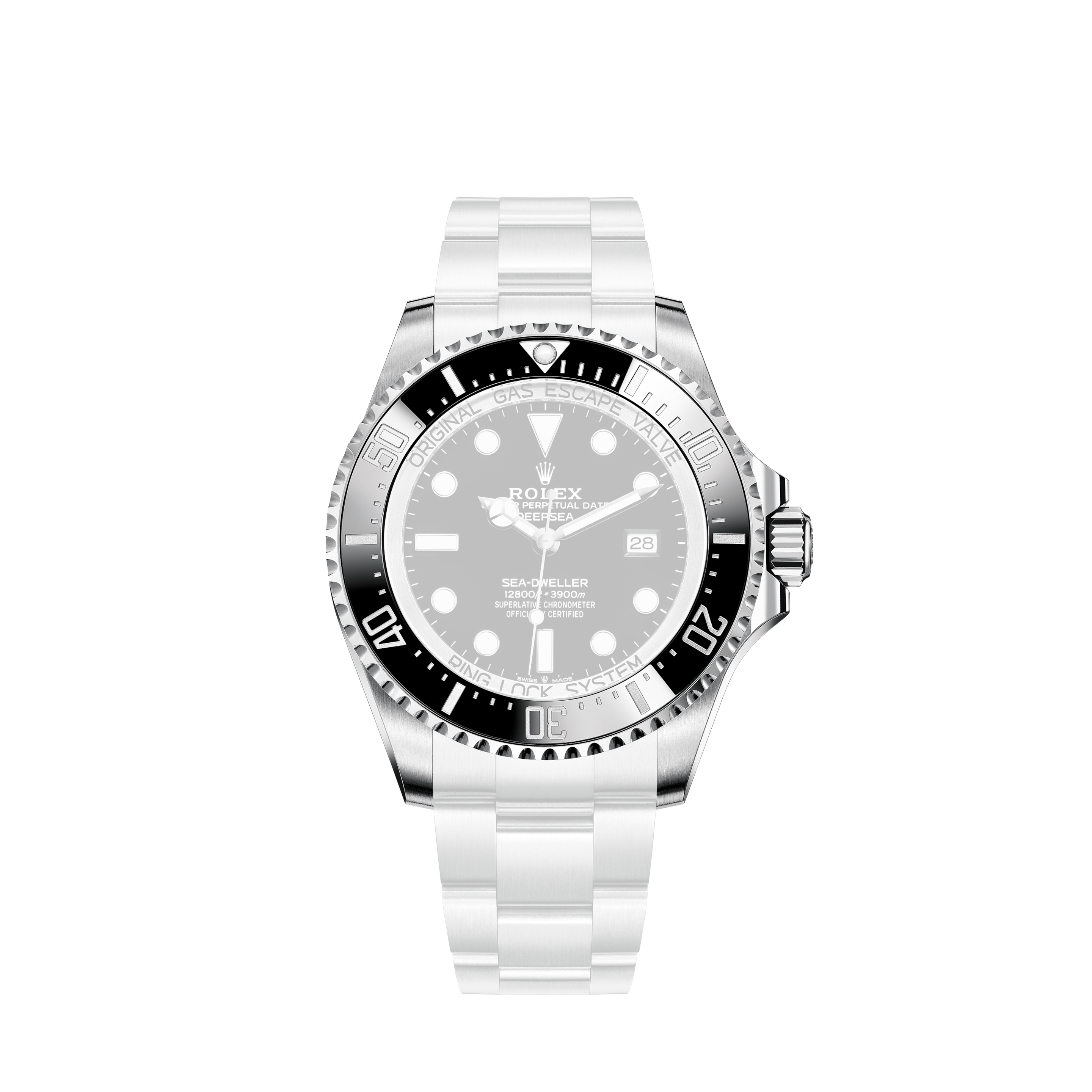 Rolex Datejust II 41mm 5ct Diamond Bezel/Bracelet/Red MOP Dial Watch 116300