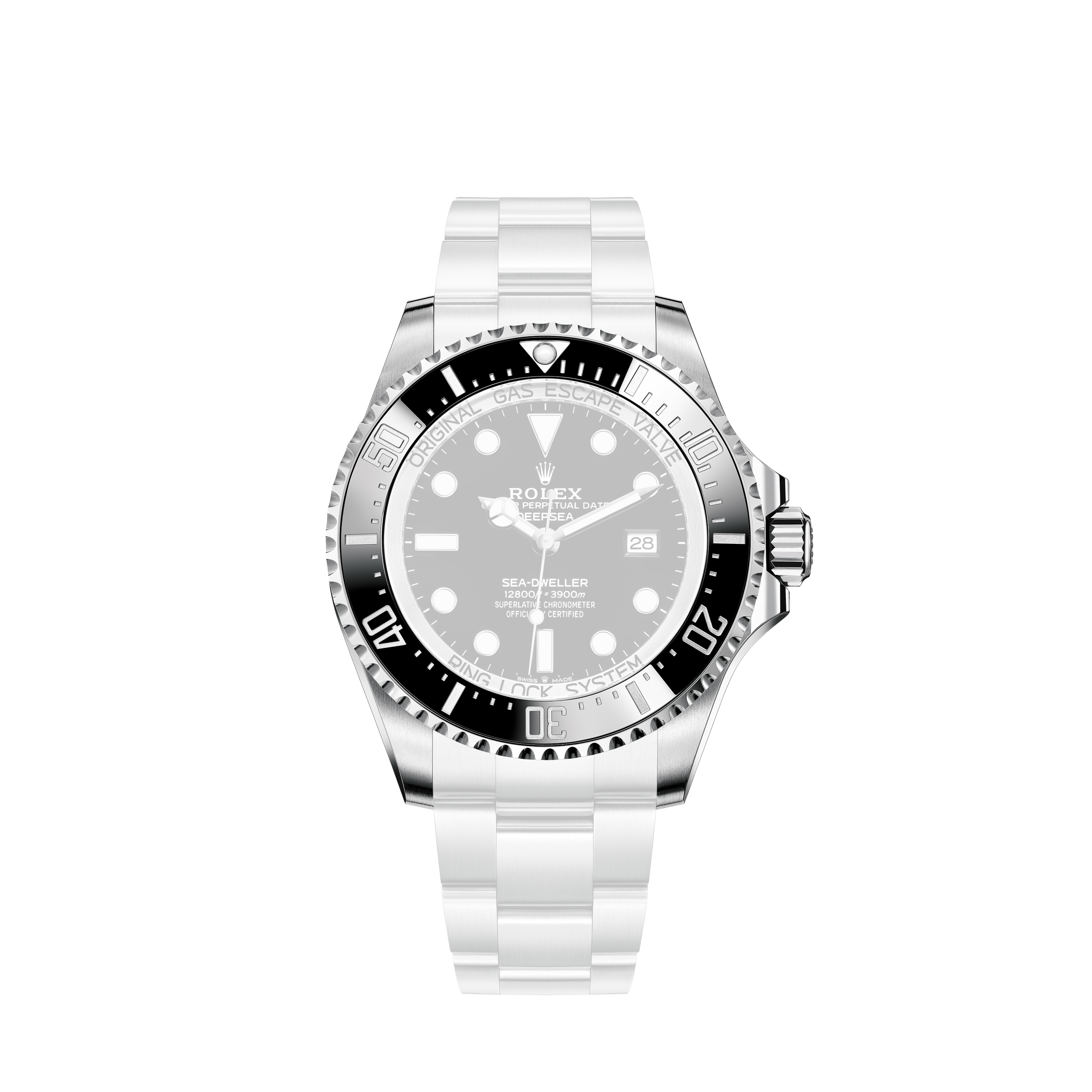 Rolex Yacht-Master 37mm 18k Eversose Gold Ceramic Bezel Diamond-Paved Dial OysterflexRolex Yacht-Master 37mm 268622 Dark Rhodium