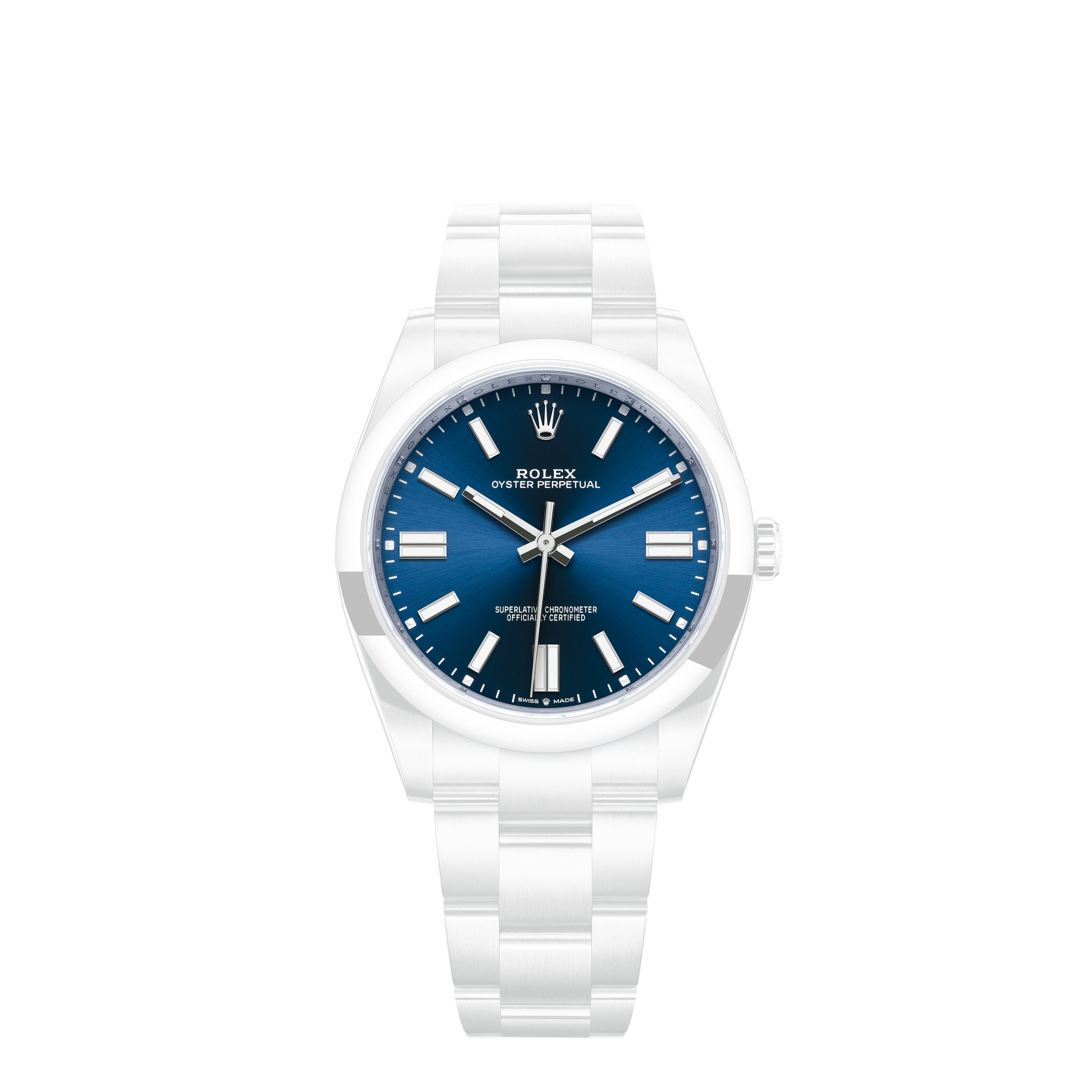 Rolex Datejust 36mm Stainless Steel Blue Roman Dial & Domed Bezel 116200BLRO