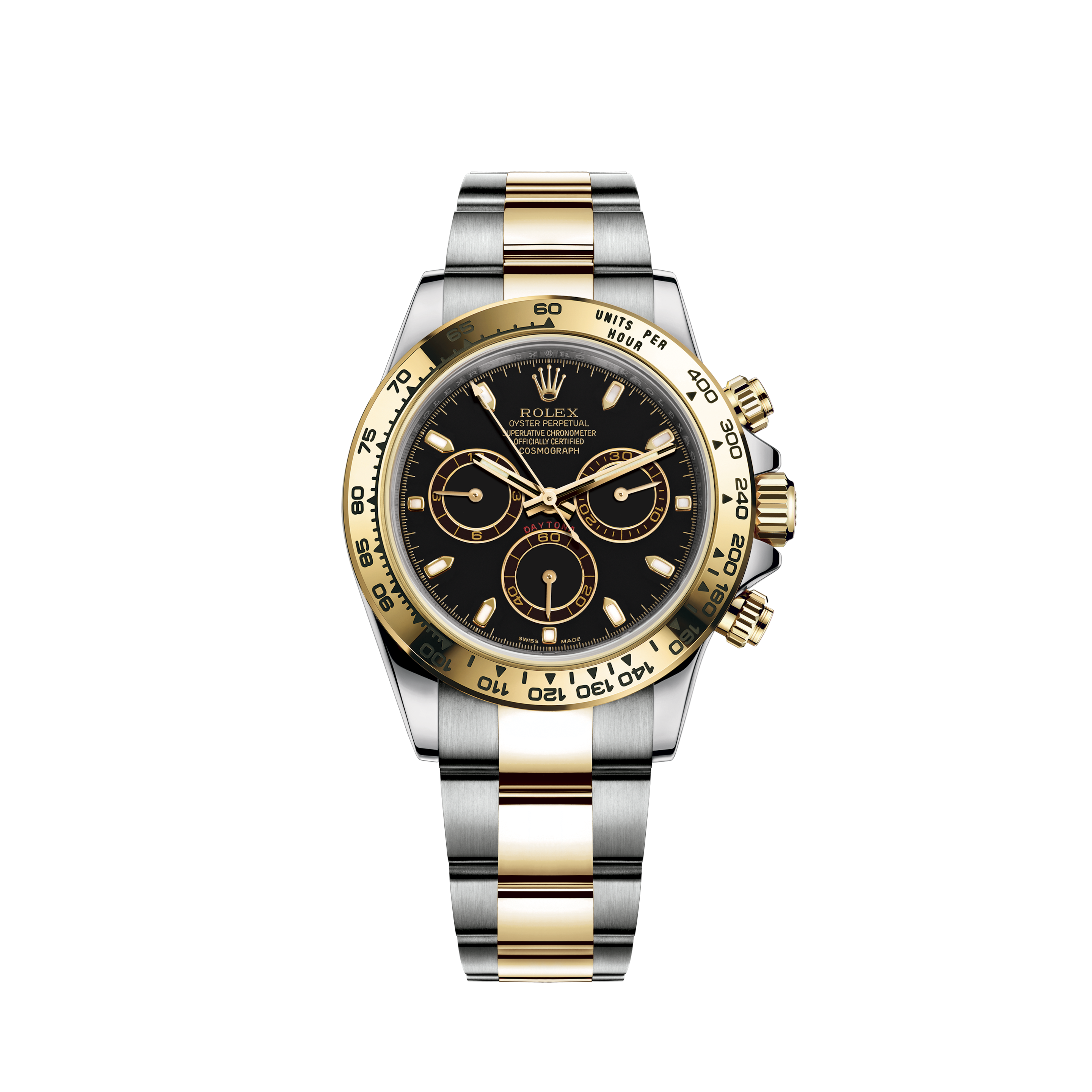 Rolex Cosmograph Daytona腕錶：黃金鋼（蠔 