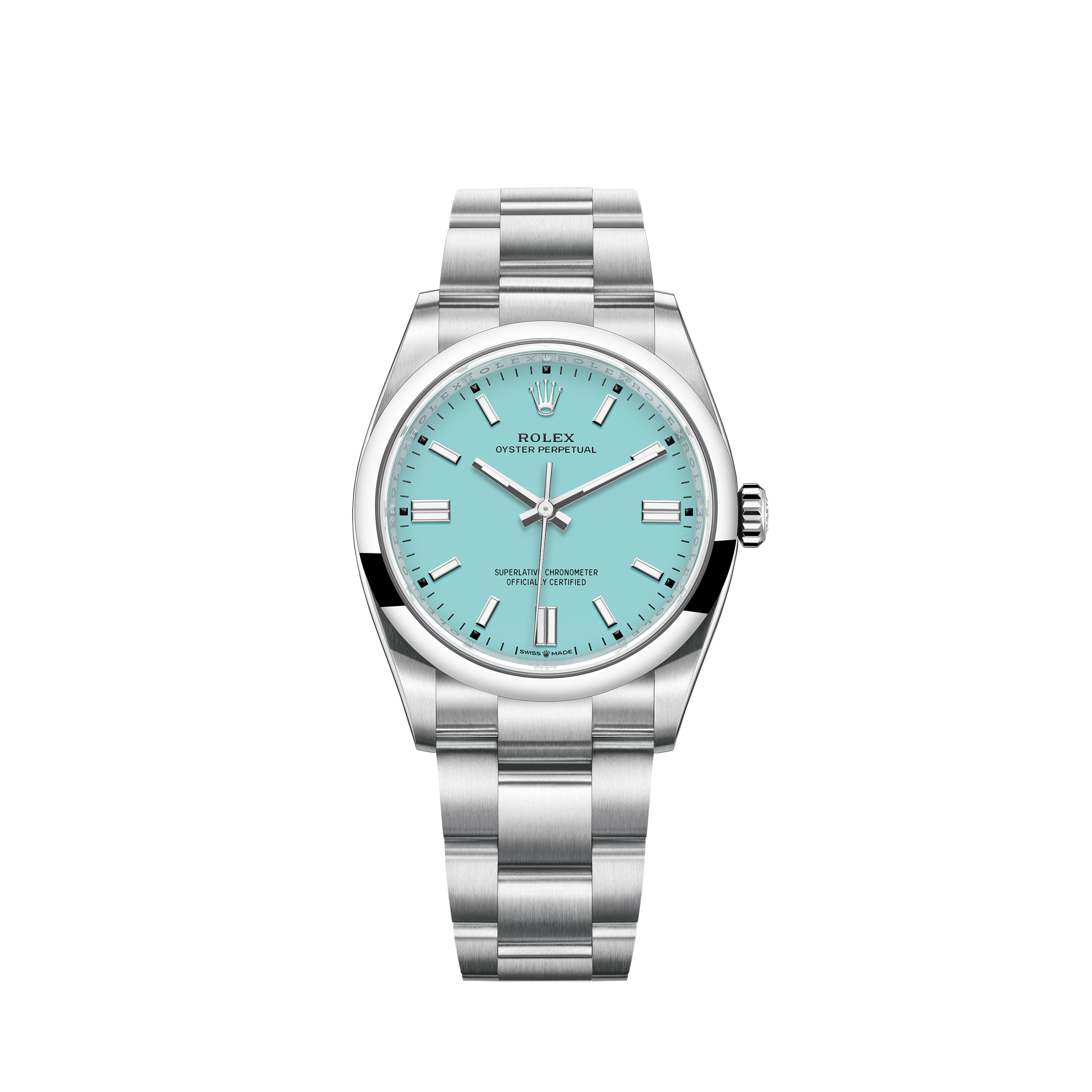 Rolex Men's Turnograph Datejust Stainless Steel Black Dial Watch 116264