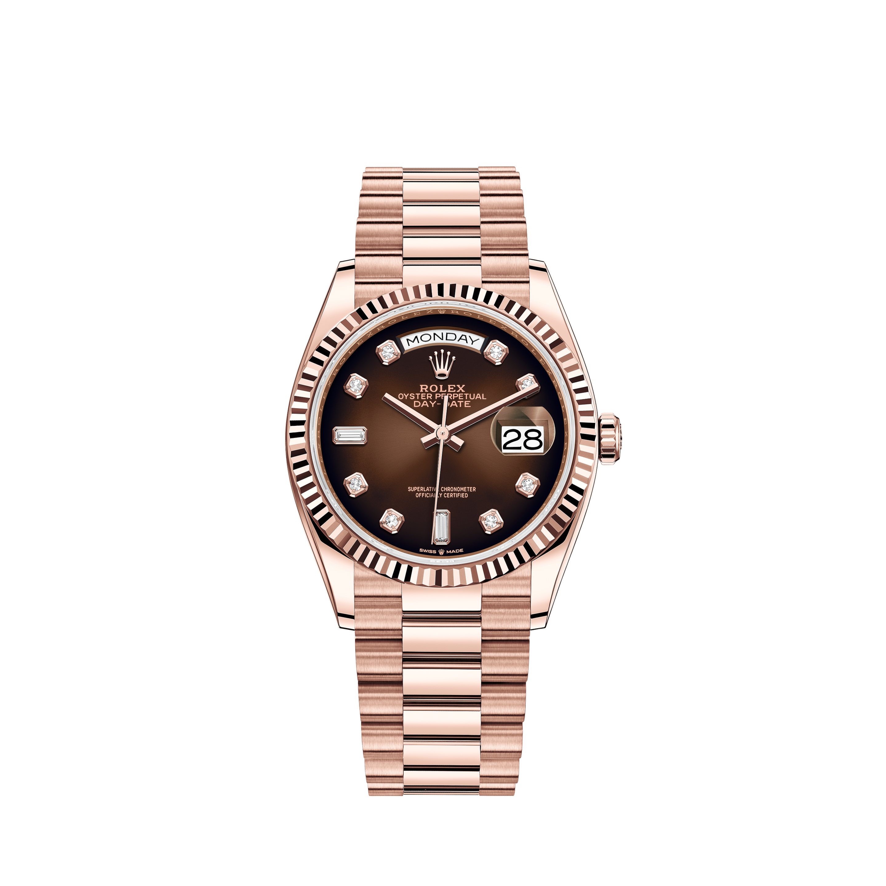 rolex rose gold oyster perpetual