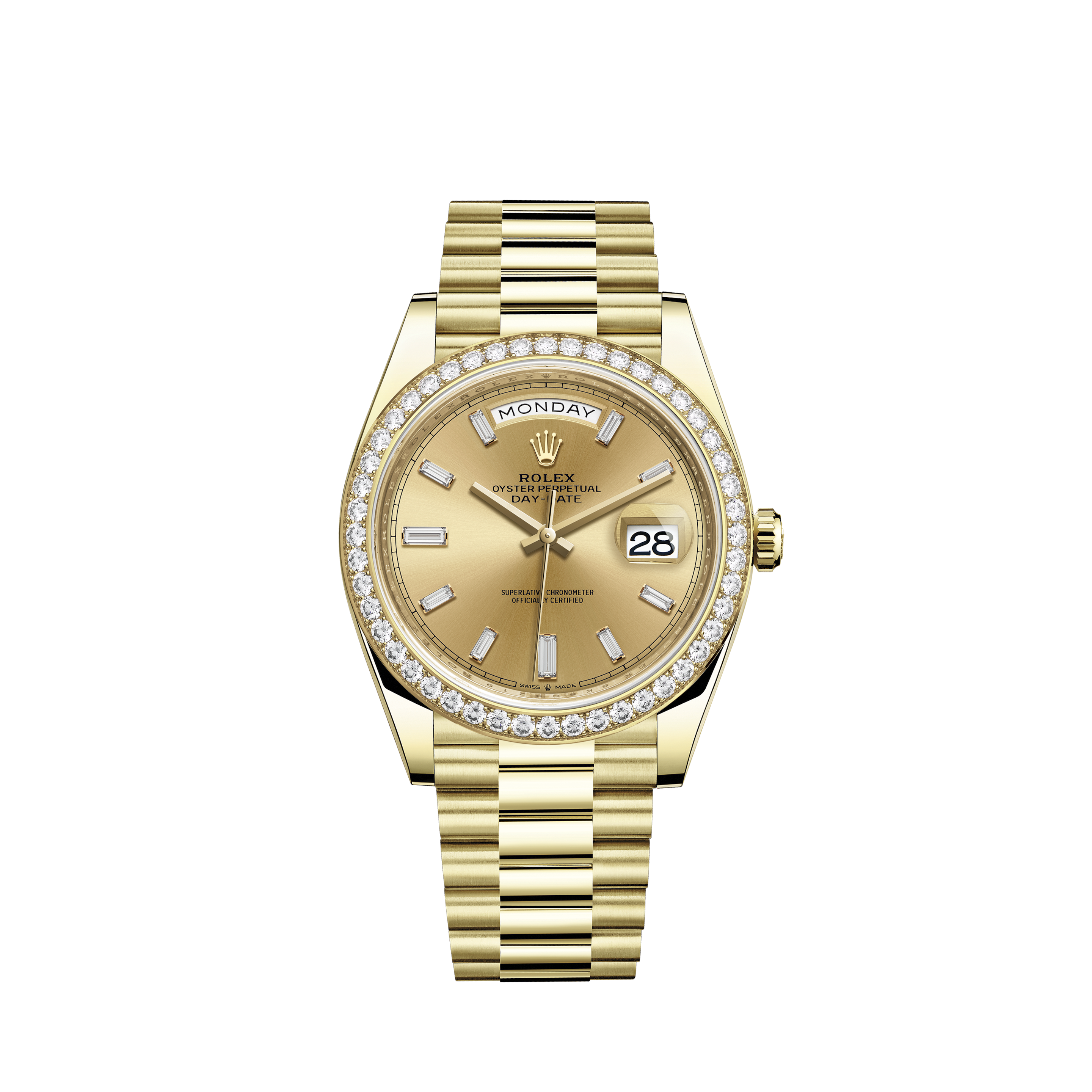 Rolex Date 34 mm Steel White Roman Automatic Oyster Watch 1500 Circa 1979