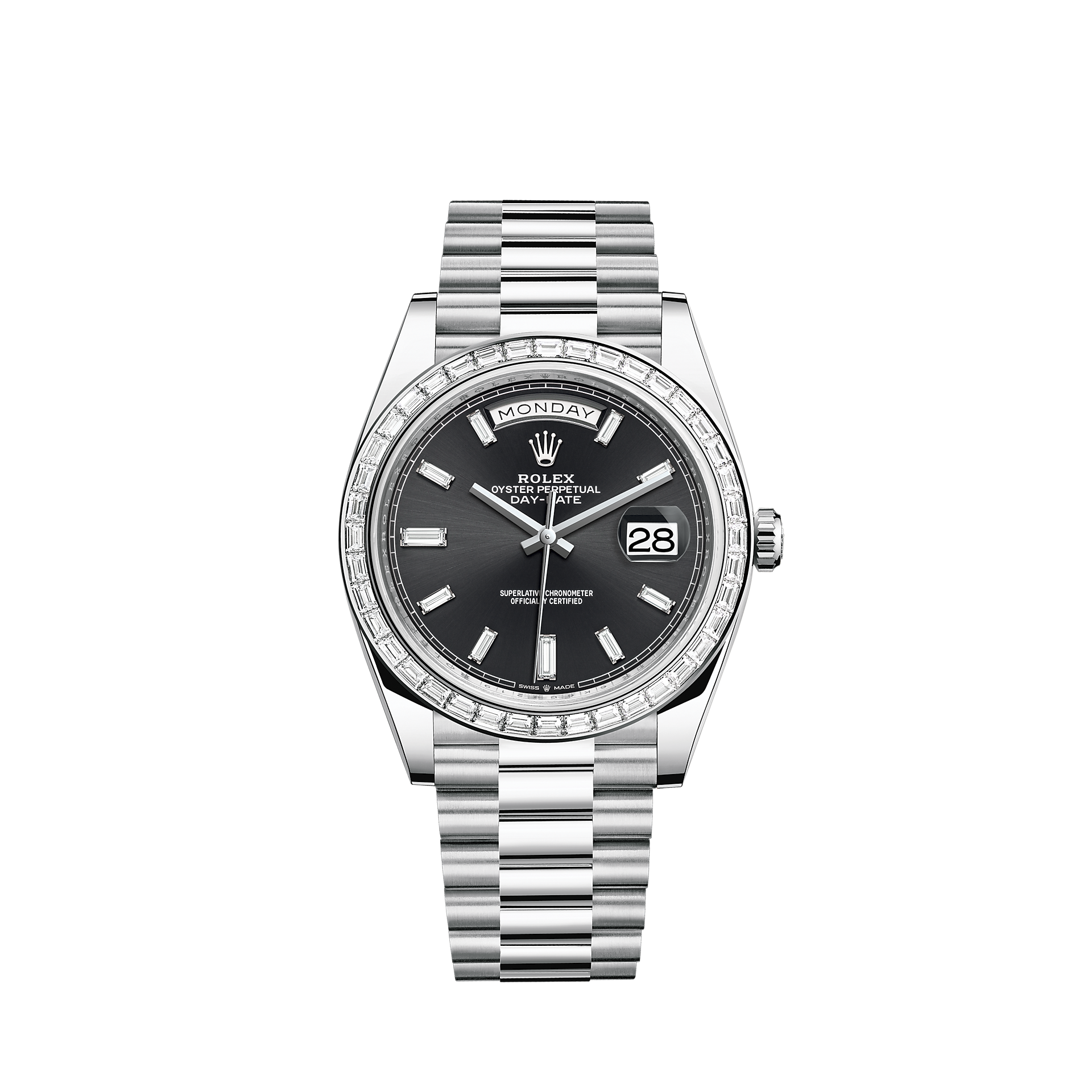 Rolex Day-Date 40 Watch: Platinum - M228396TBR-0012