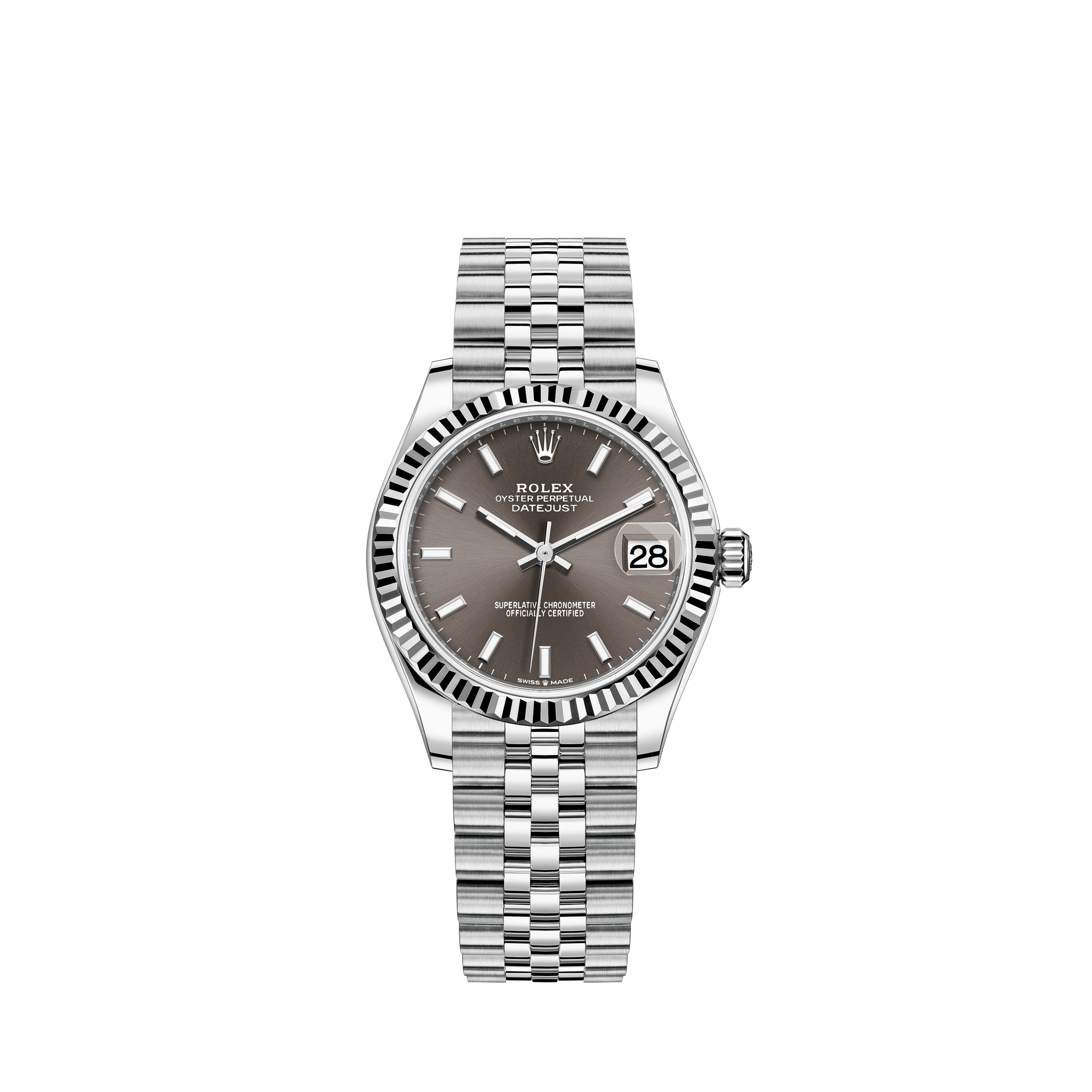 Rolex Datejust S/Steel Ladies 26mm Ref 179174 Custom Diamond Dial & Bezel Papers