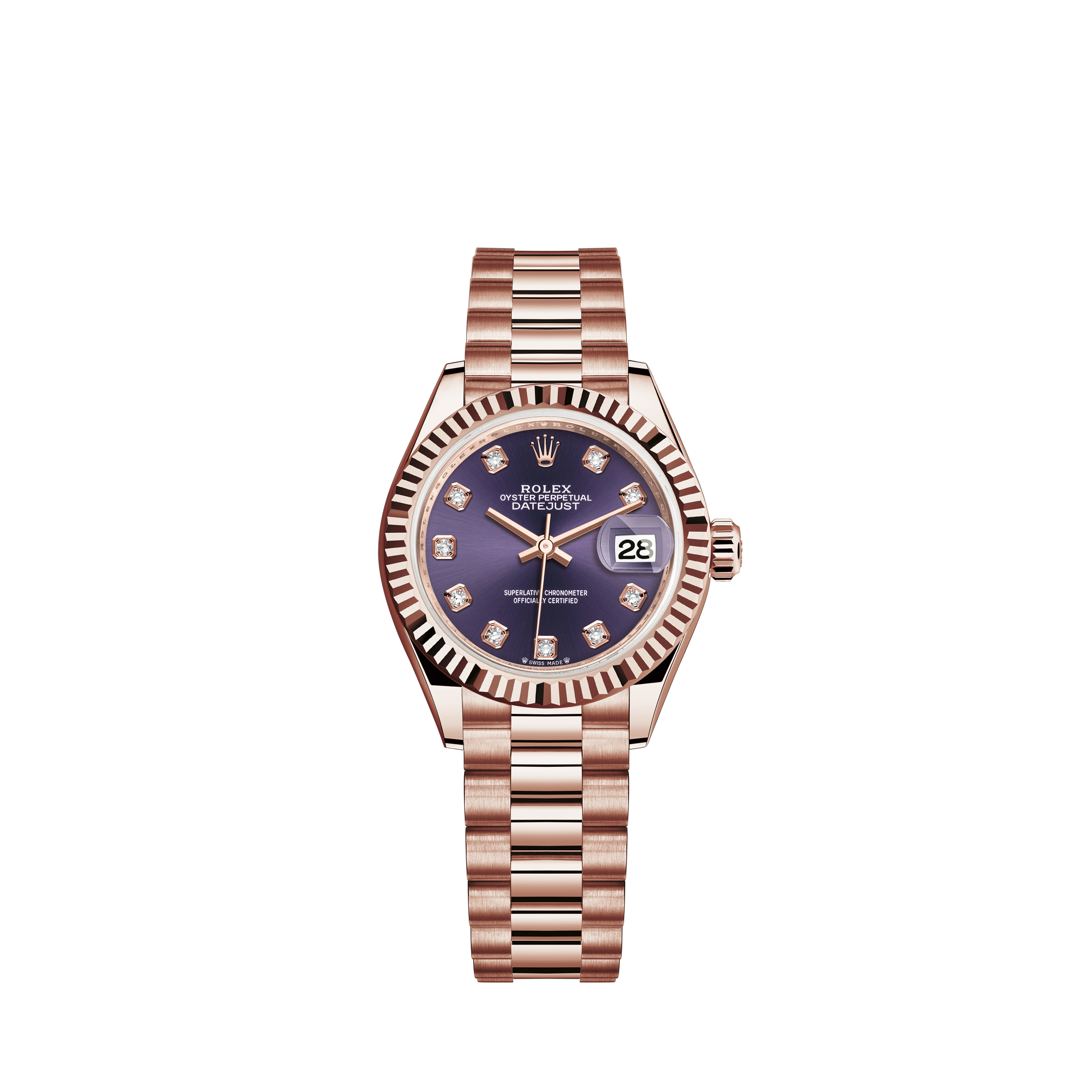 Rolex Datejust 36mm - Steel and Rose Gold - Diamond Bezel - Jubilee 126281RBR WIJ