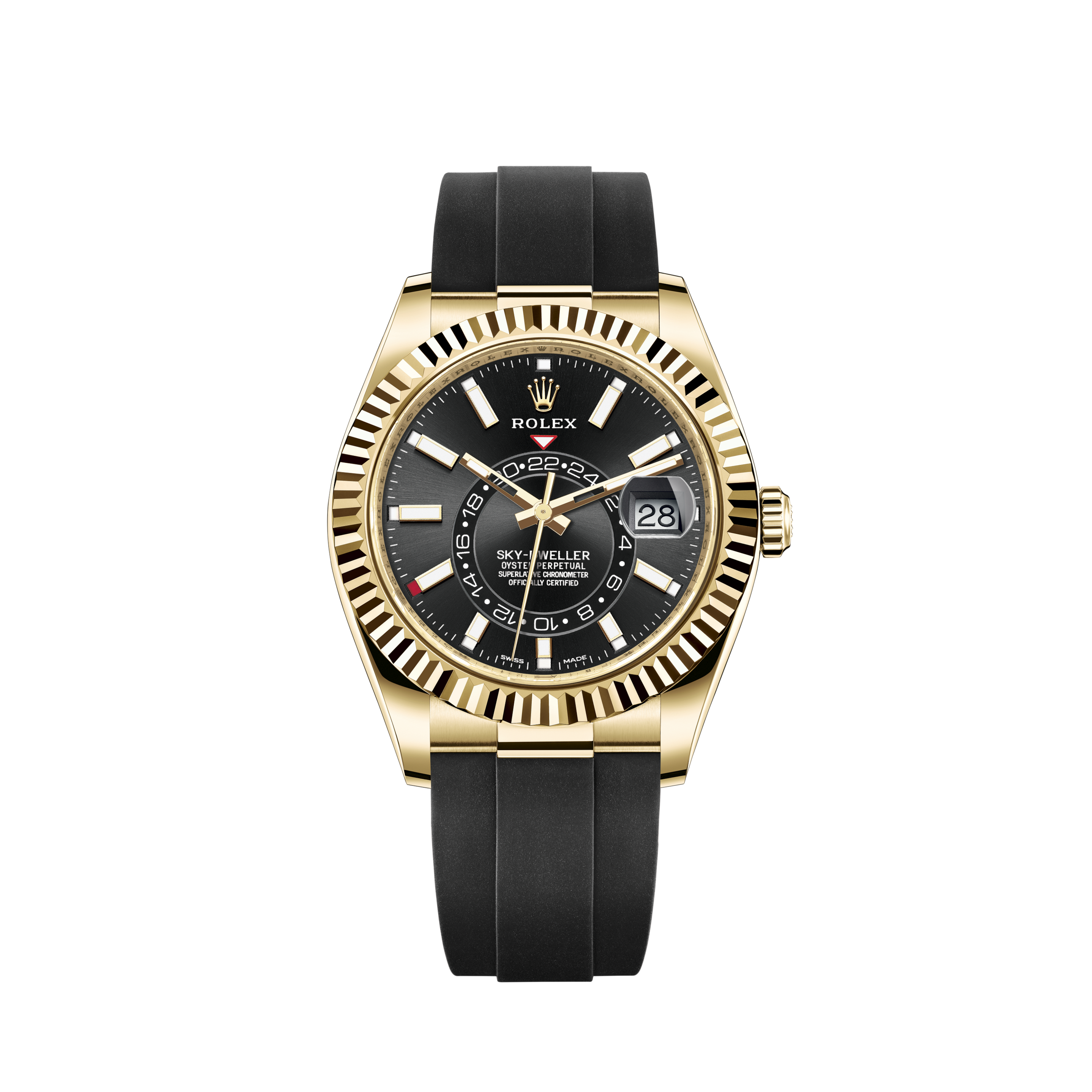 Rolex Sky-Dweller Two Tone Black 326933 2021 Unworn