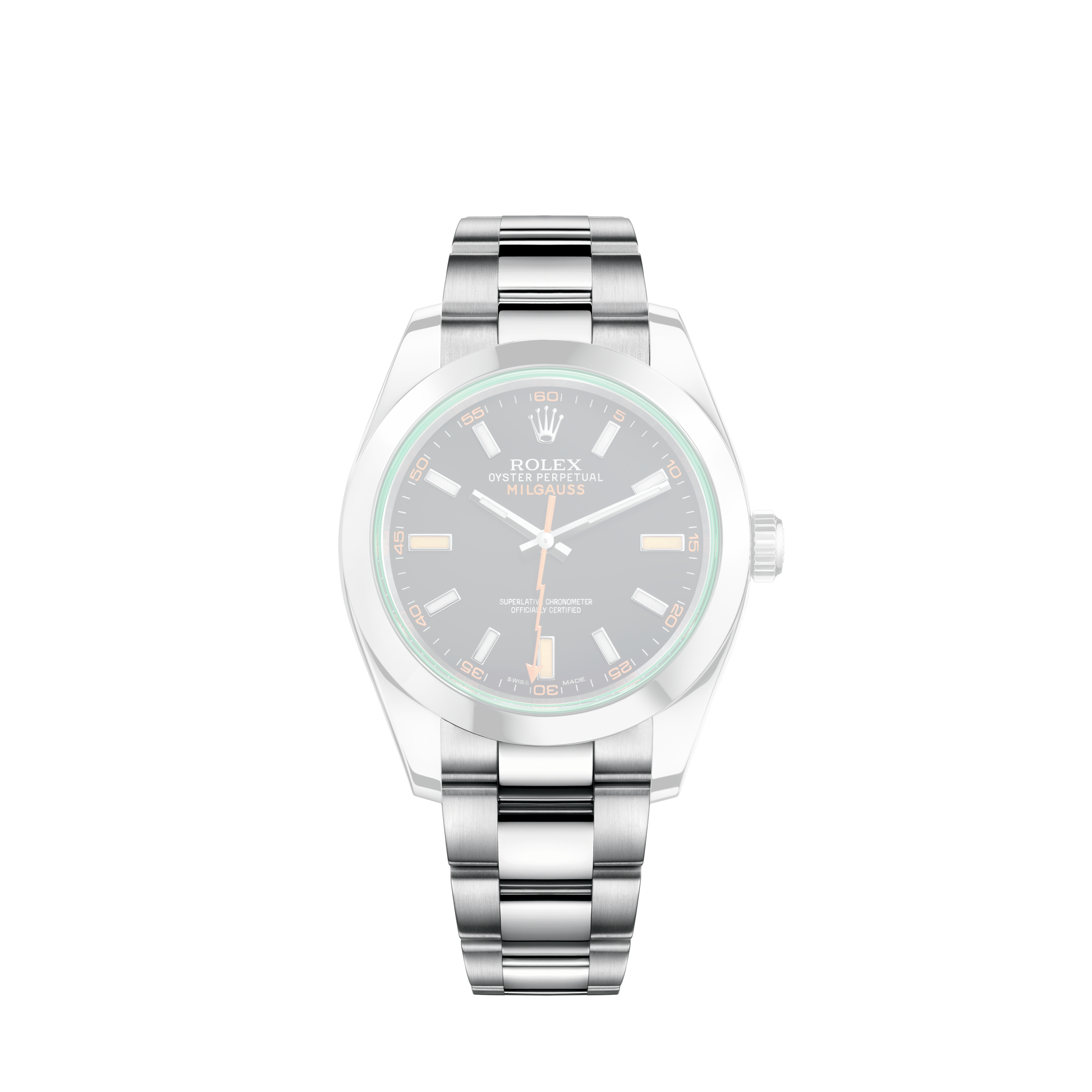 Rolex Watch 116400GV blo Milgauss