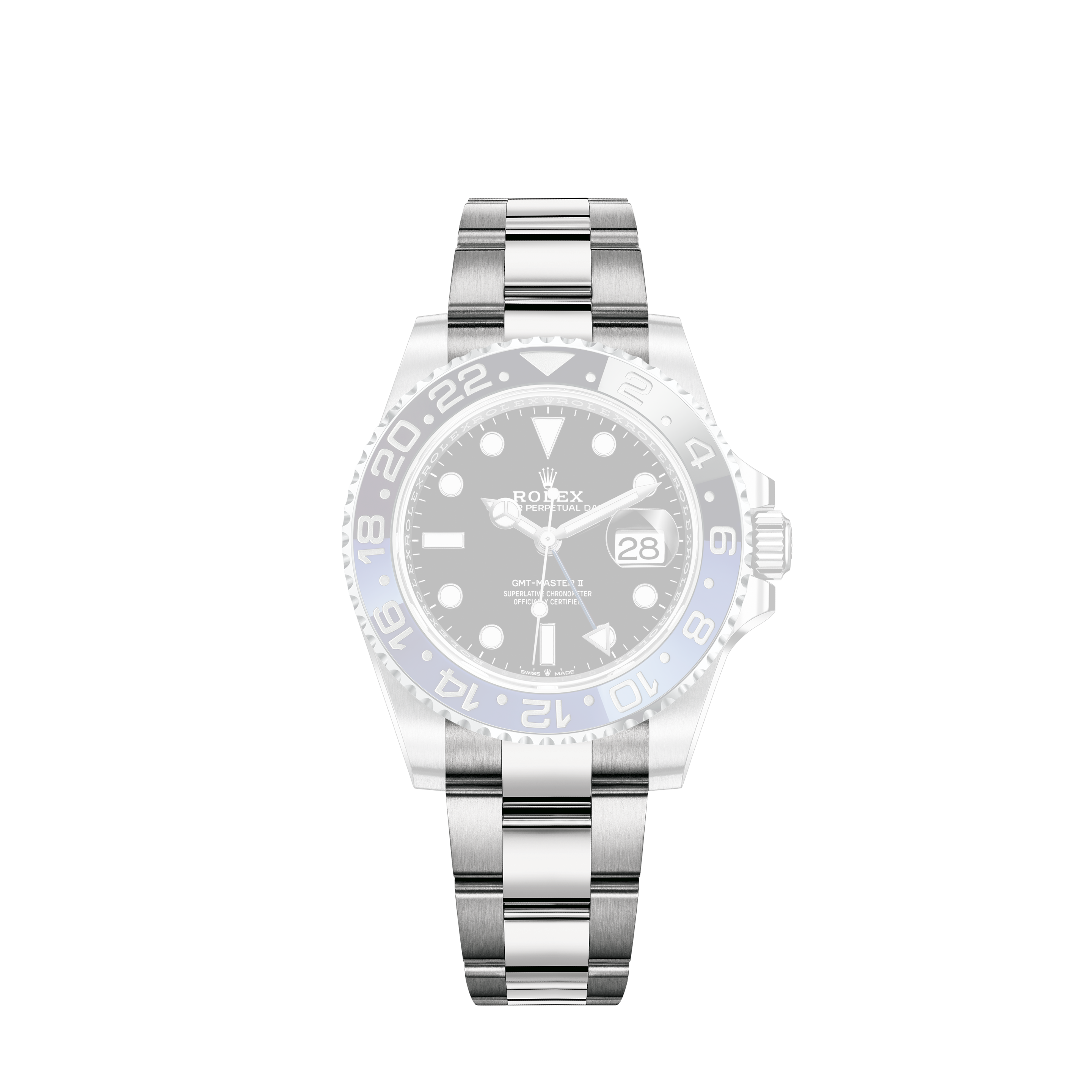 Rolex Lady-Datejust 28 White Roman Numeral Jubilee Bracelet Watch 279174-0019