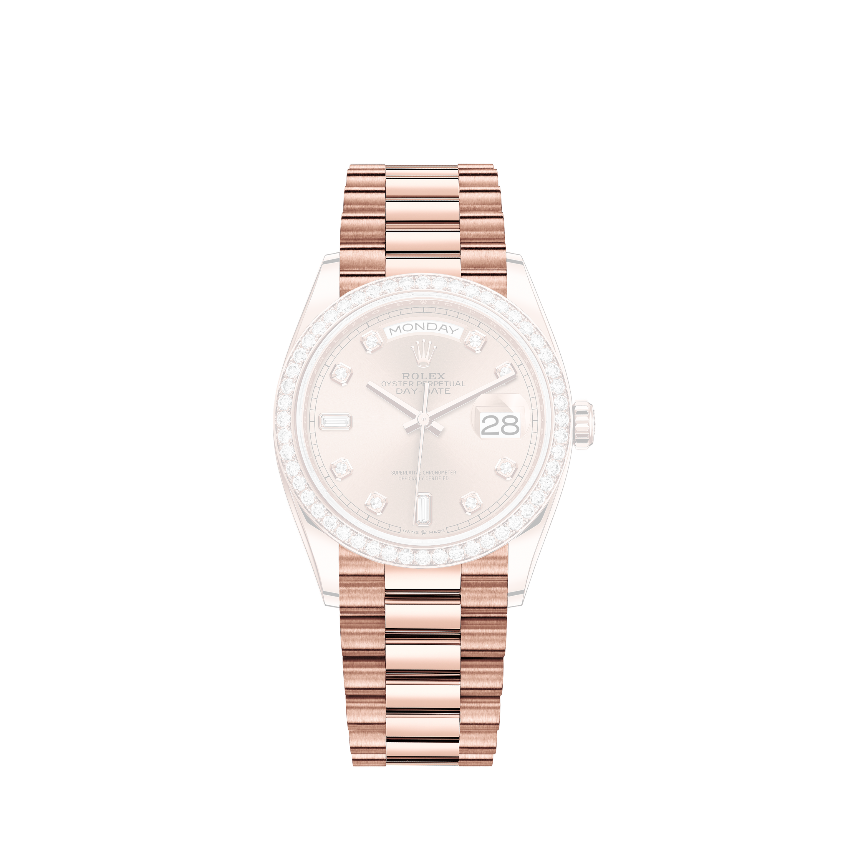 Rolex Ladies Rolex 26mm Datejust Two Tone Diamond Bezel & Lugs Slate Grey Color Dial with 8 + 2 AccentRolex Ladies Rolex 26mm Datejust Two Tone Diamond Bezel & Lugs Slate Grey Roman Numeral Dial