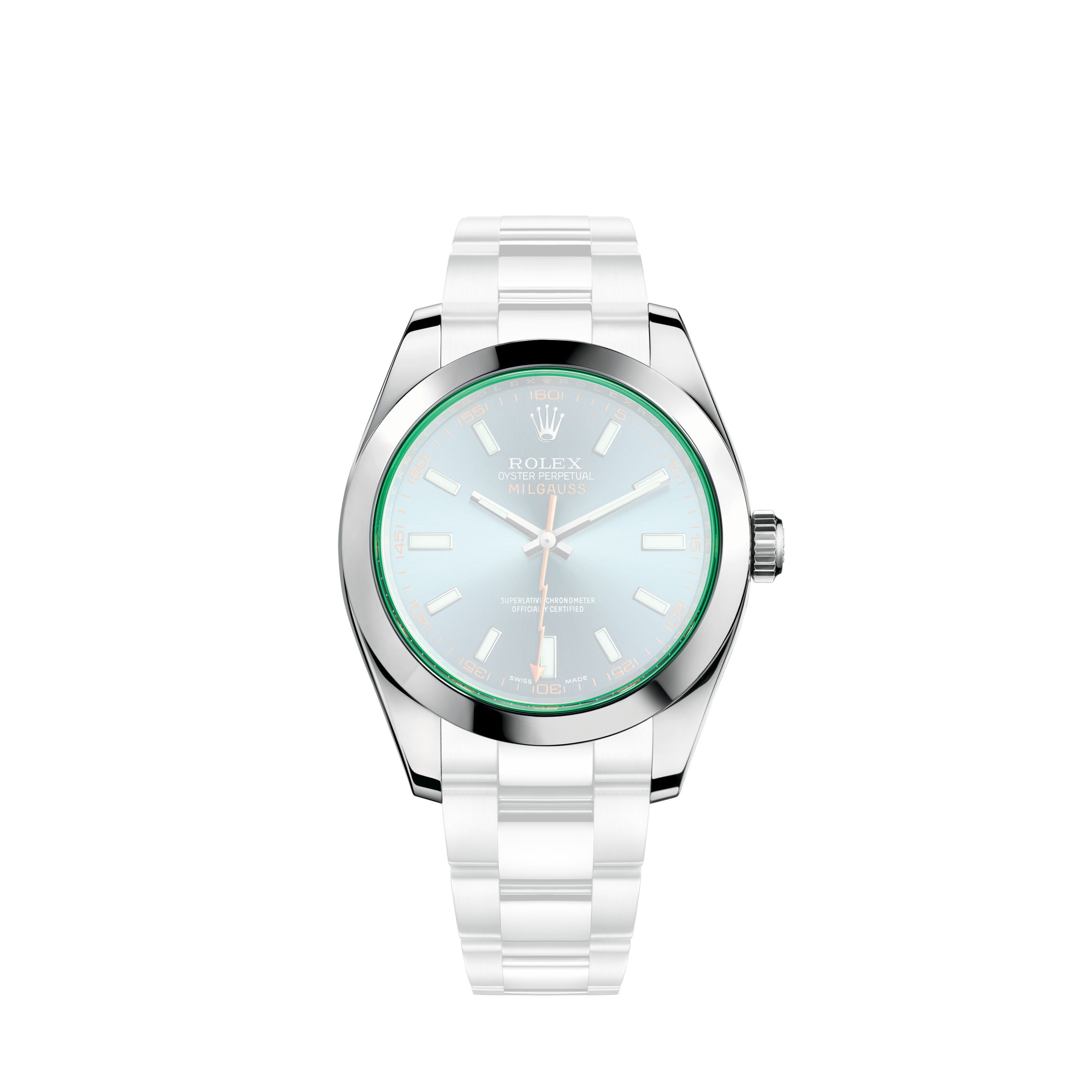 Rolex Oyster Perpetual 114200 Blue Dial 34mm