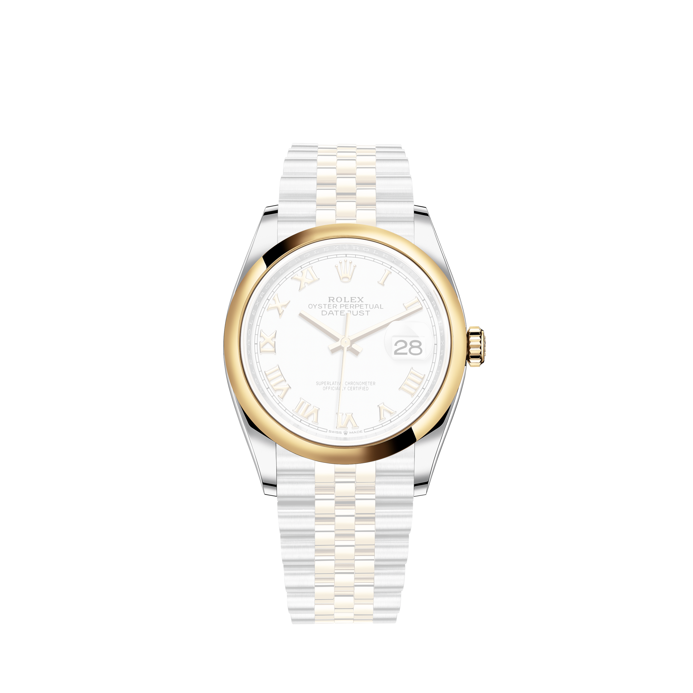 Rolex Diamond Rolex President Day-Date Men's 18k Yellow Gold Watch 18038