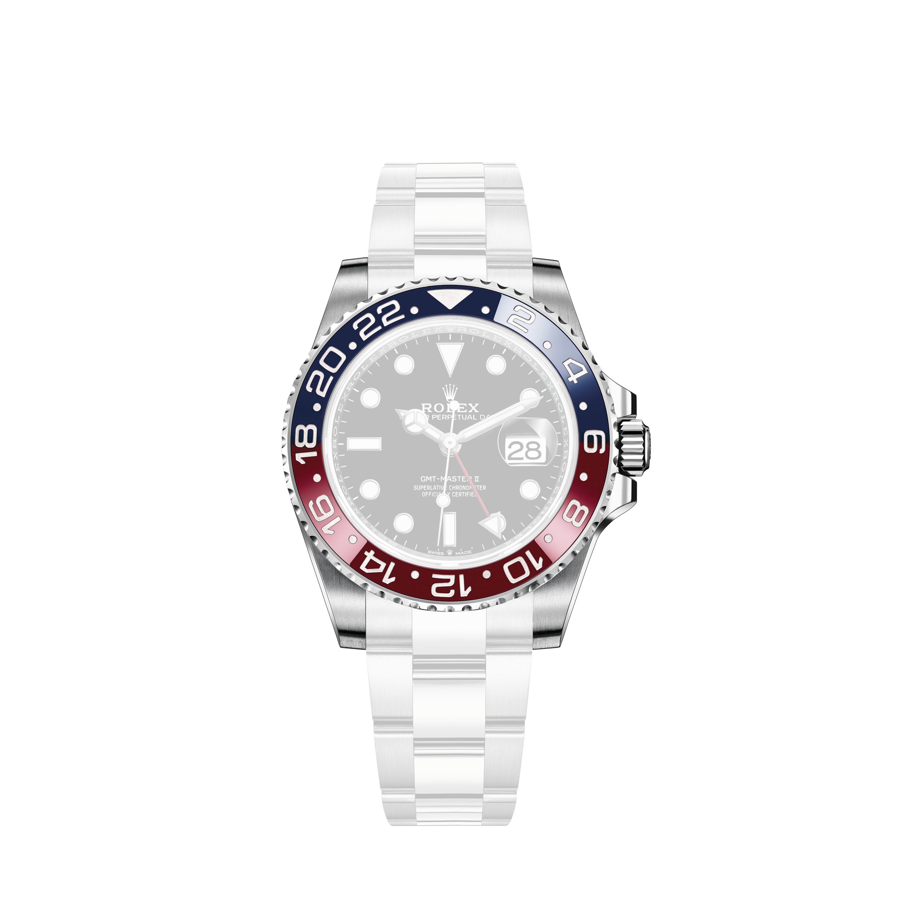 Rolex GMT-Master II ref.16710BLRO Cal.3186 Rectangular Dial