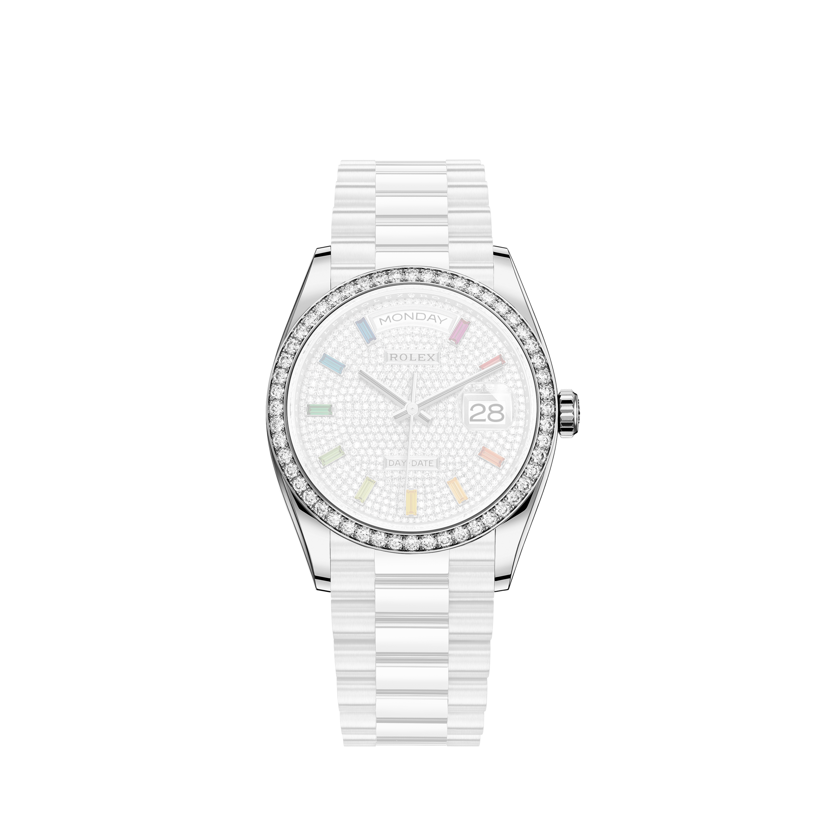 Rolex [Discontinued Model] [Random] [2014 Regular Gala] ROLEX Rolex Datejust 116234 Silver Roman Men's Self-Winding White Gold Stainless WG SS (21450001853338)