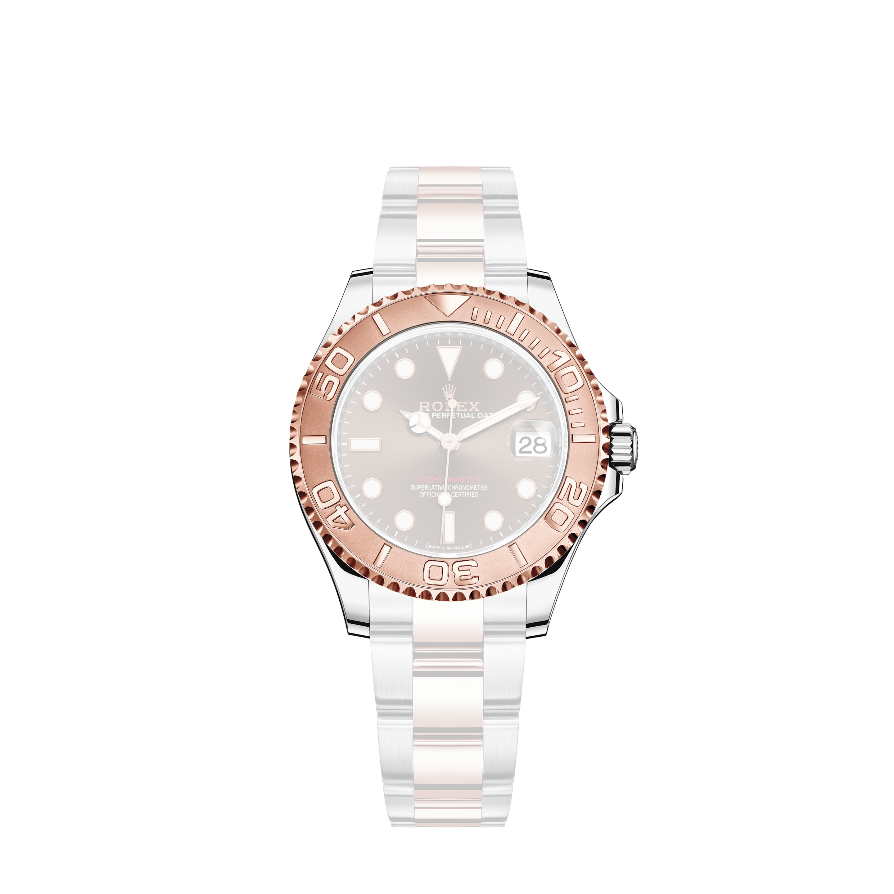 Rolex Women's New Style Steel Datejust with Custom Pink Diamond Dial