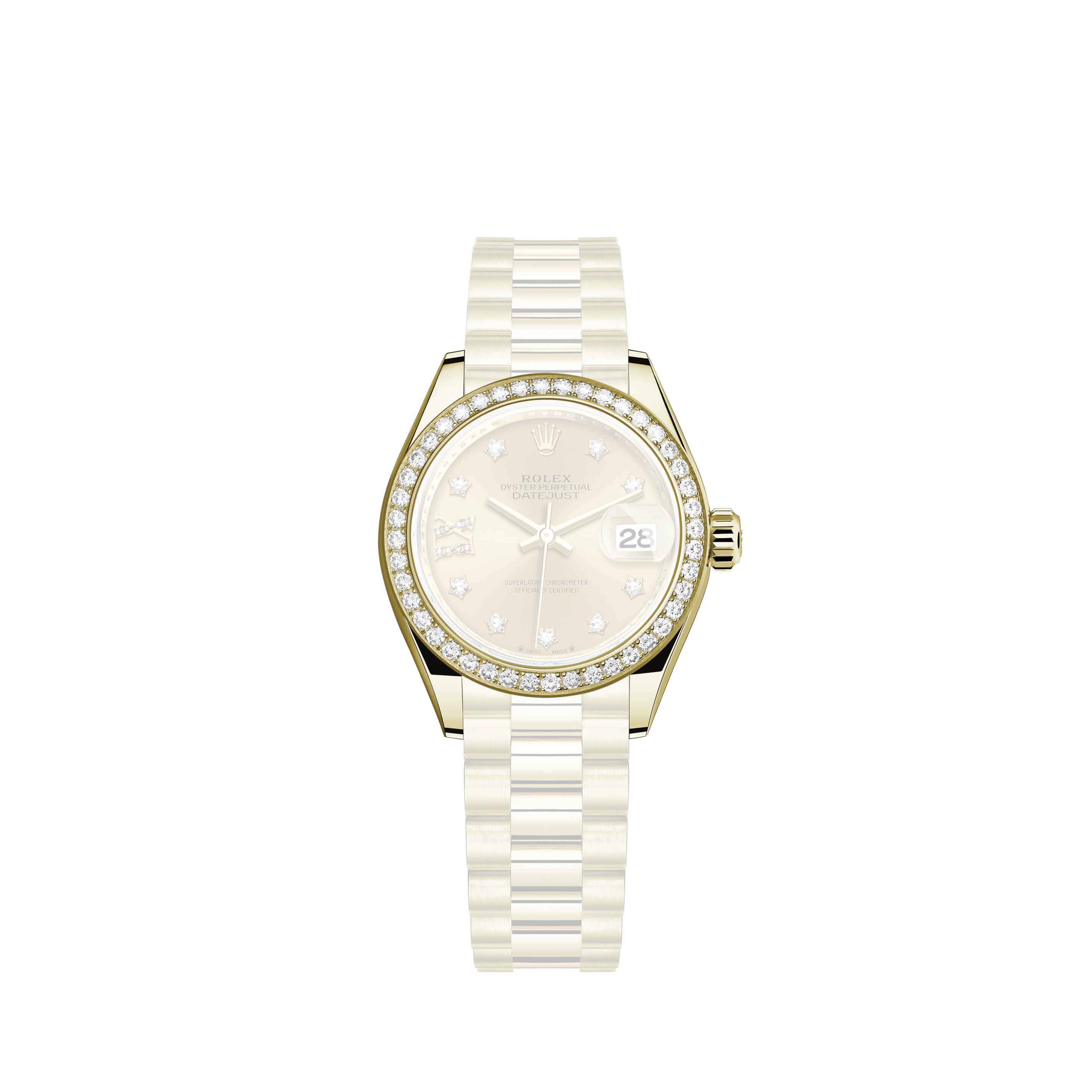 Rolex Lady-Datejust Rhodium Dial Automatic