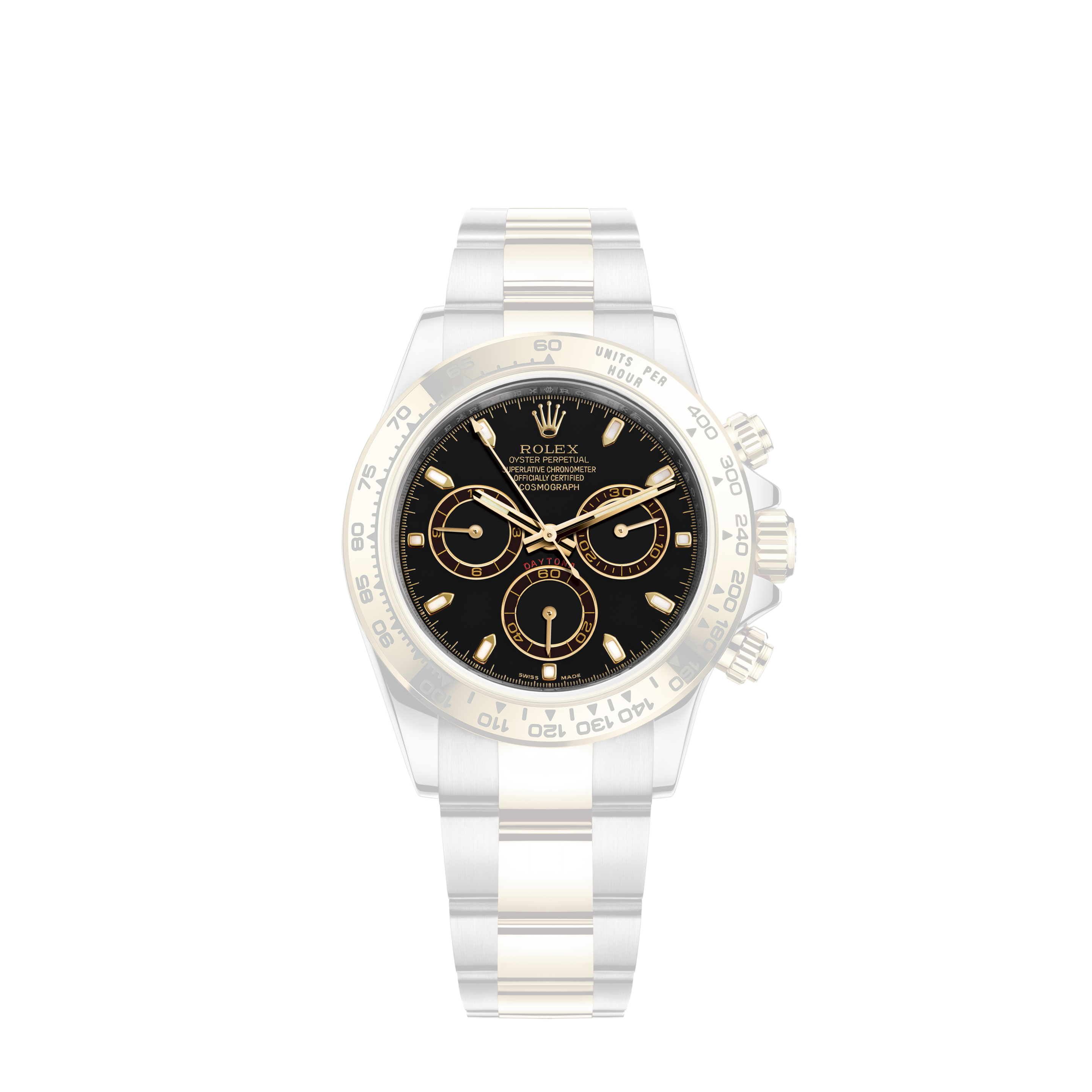 Rolex Black Pearl Track 26mm Datejust Two Tone 18K Gold + SS + Side Diamonds Oyster Band + Bezel
