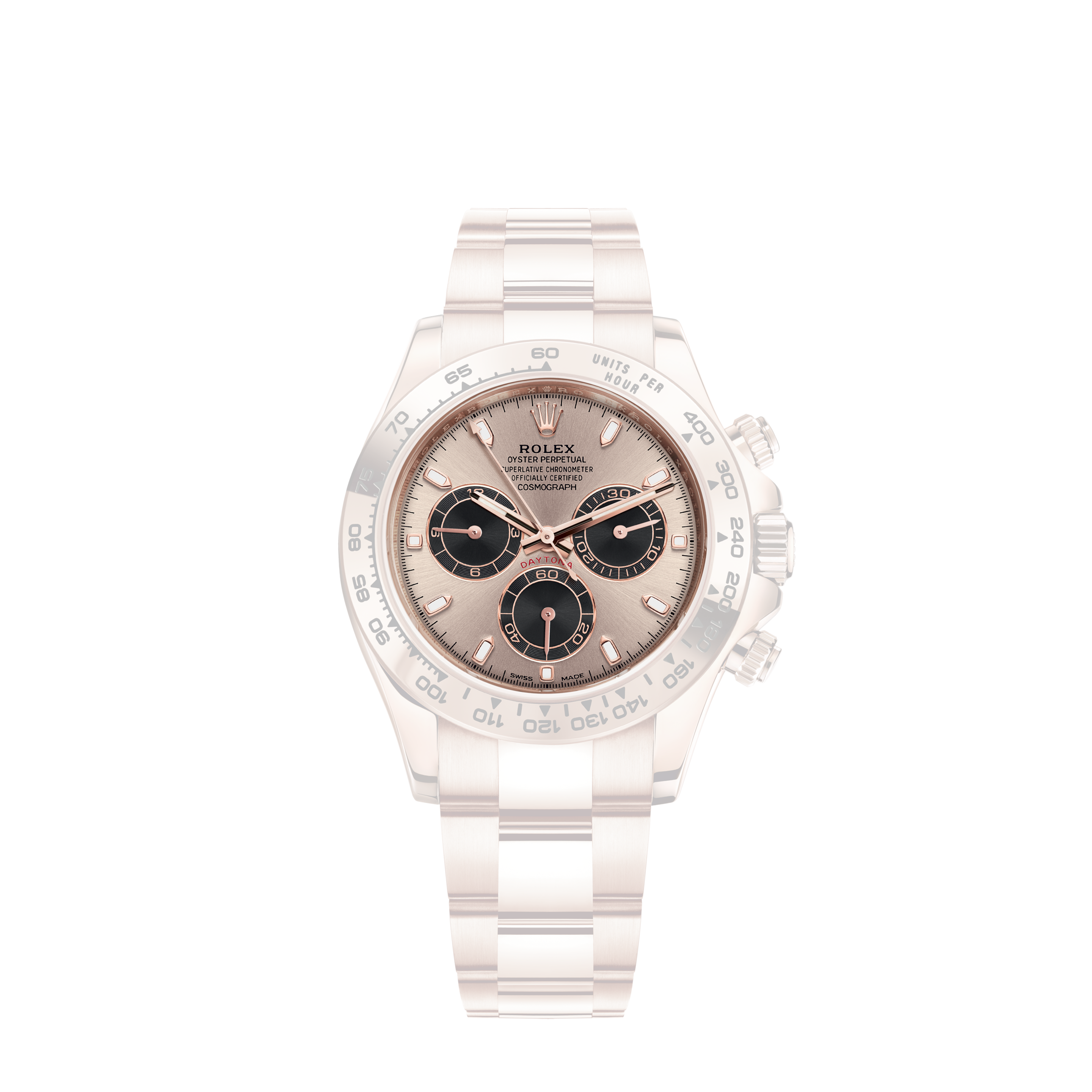 Rolex Men's Customized Rolex watch 36mm Datejust Stainless Steel Metallic Pink Diamond Dial
