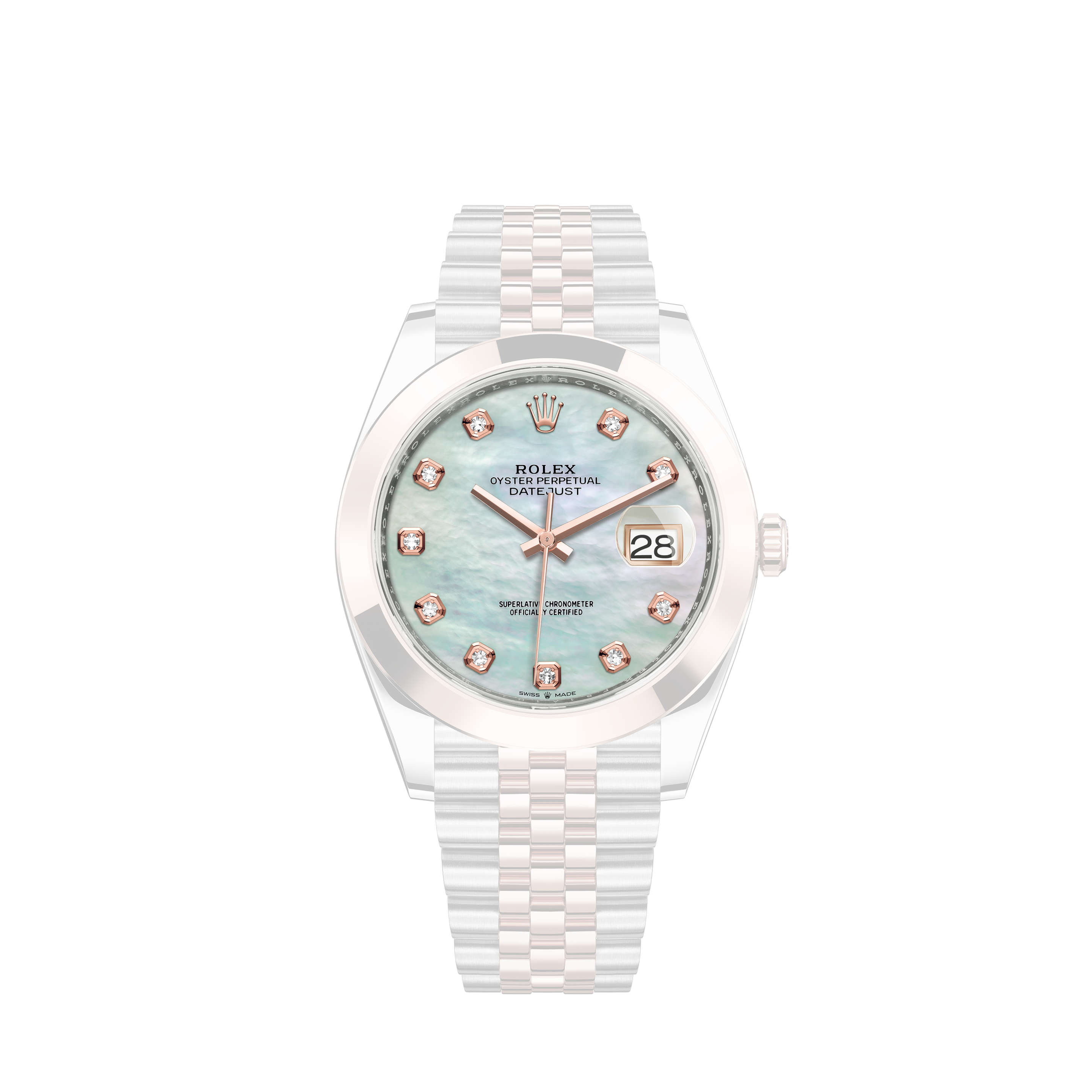 Rolex Sky-dwellerRolex Sky-dweller Chocolate Dial Oyster Flex Rose Gold 326235