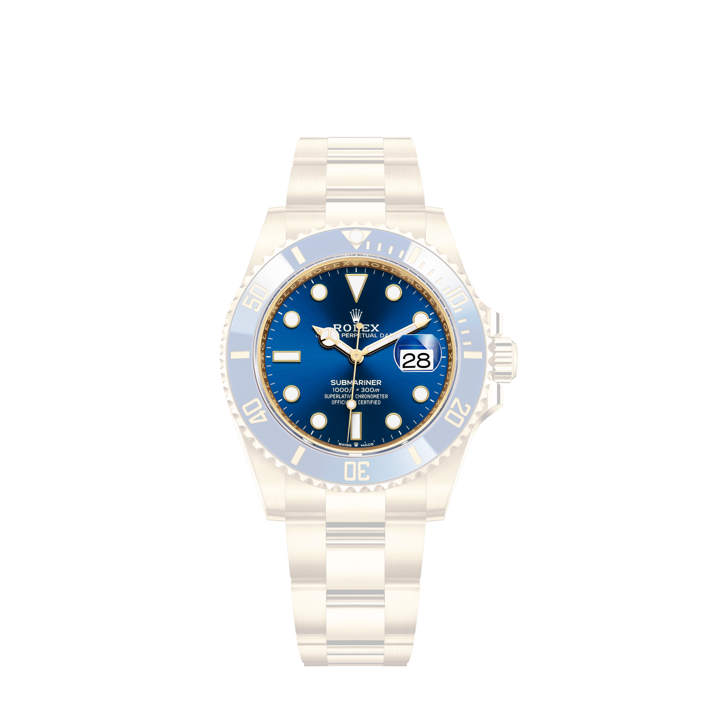 Rolex Ladies Midsize Masterpiece/Pearlmaster Diamond Watch 81339