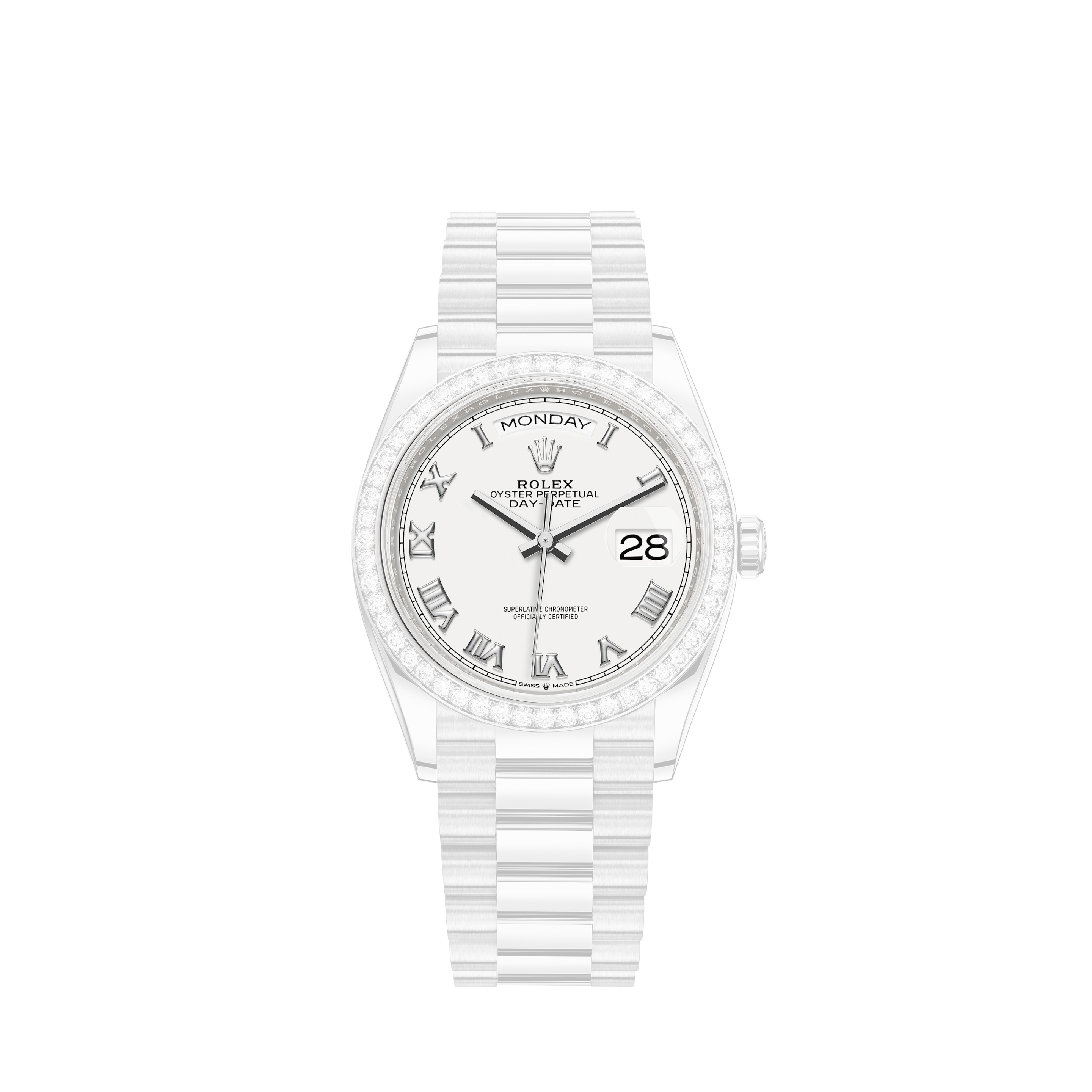 Rolex Datejust President Automatic 18K Gold Diamonds QuicksetRolex Datejust President Diamond Agata Dial