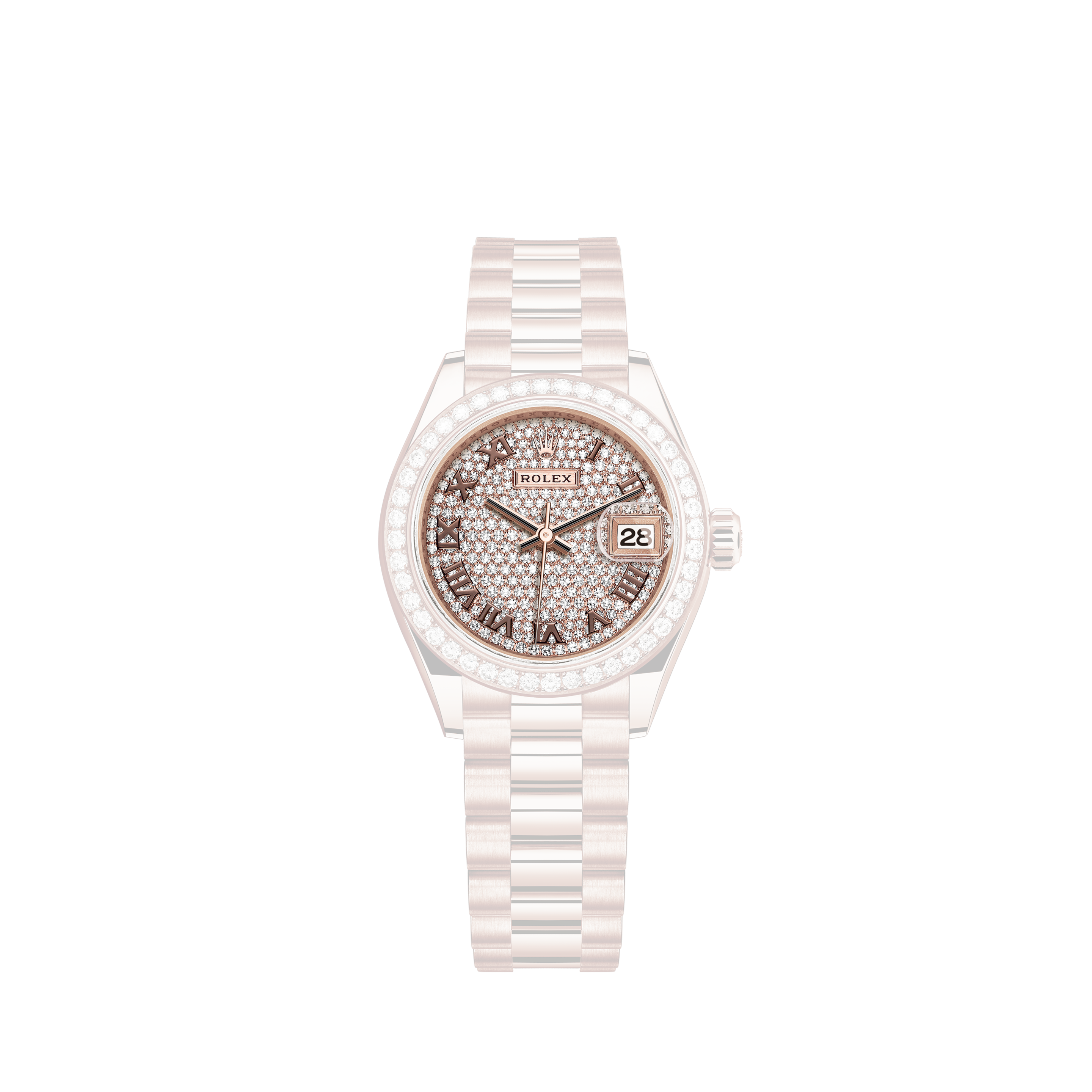 Rolex Oyster Datejust Jubilee Rose Gold Steel Blue Concentric Dial Smooth Bezel 36 mmRolex Oyster Datejust Jubilee Rose Gold Steel Rhodium Dial 36 mm // Full Set 2020