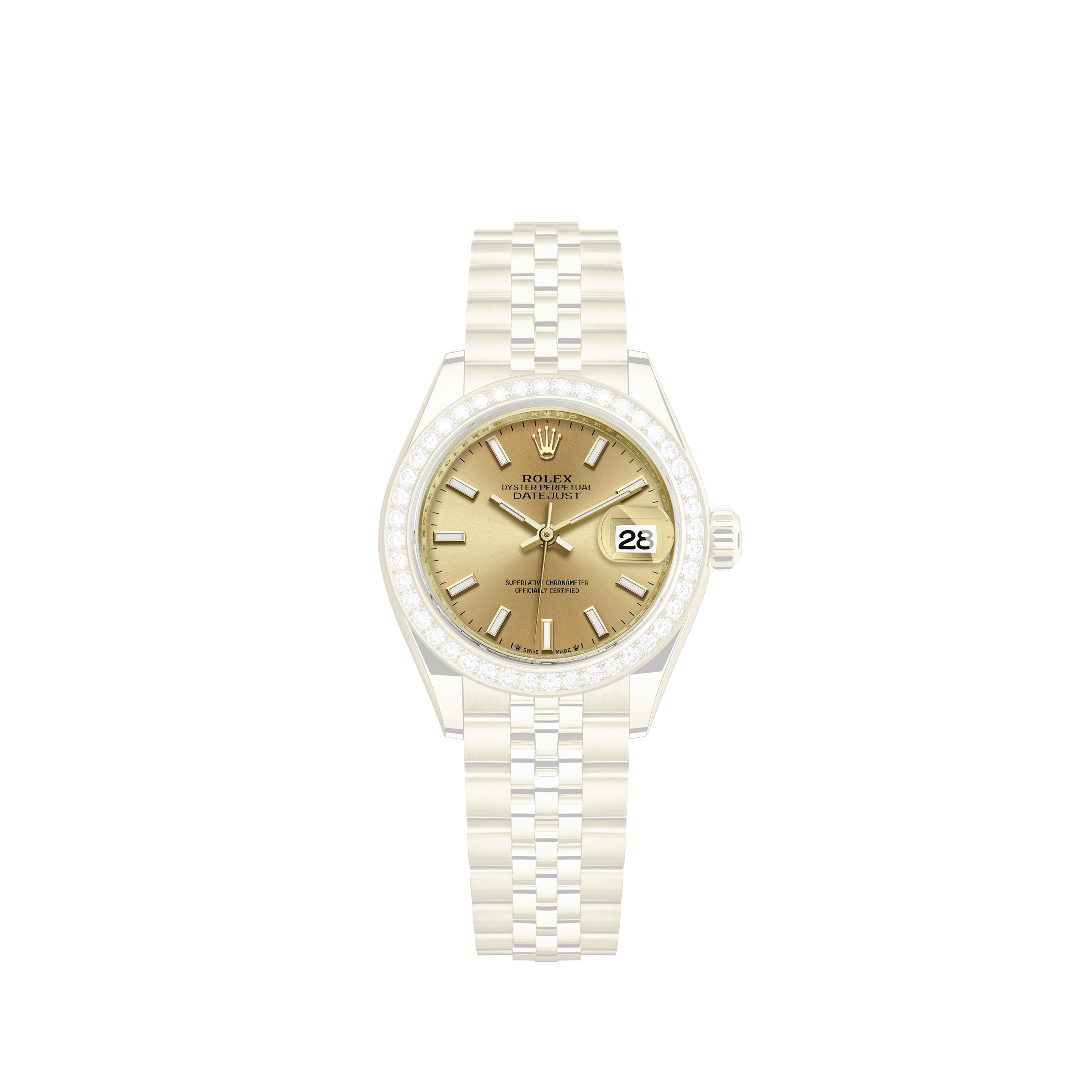 Rolex 2020 Date Just Model With Jubilee Band And 41mm DialRolex 2020 Datejust 31, 178274, Diamond Dot Dial, Fully Stickered, Box & Papers