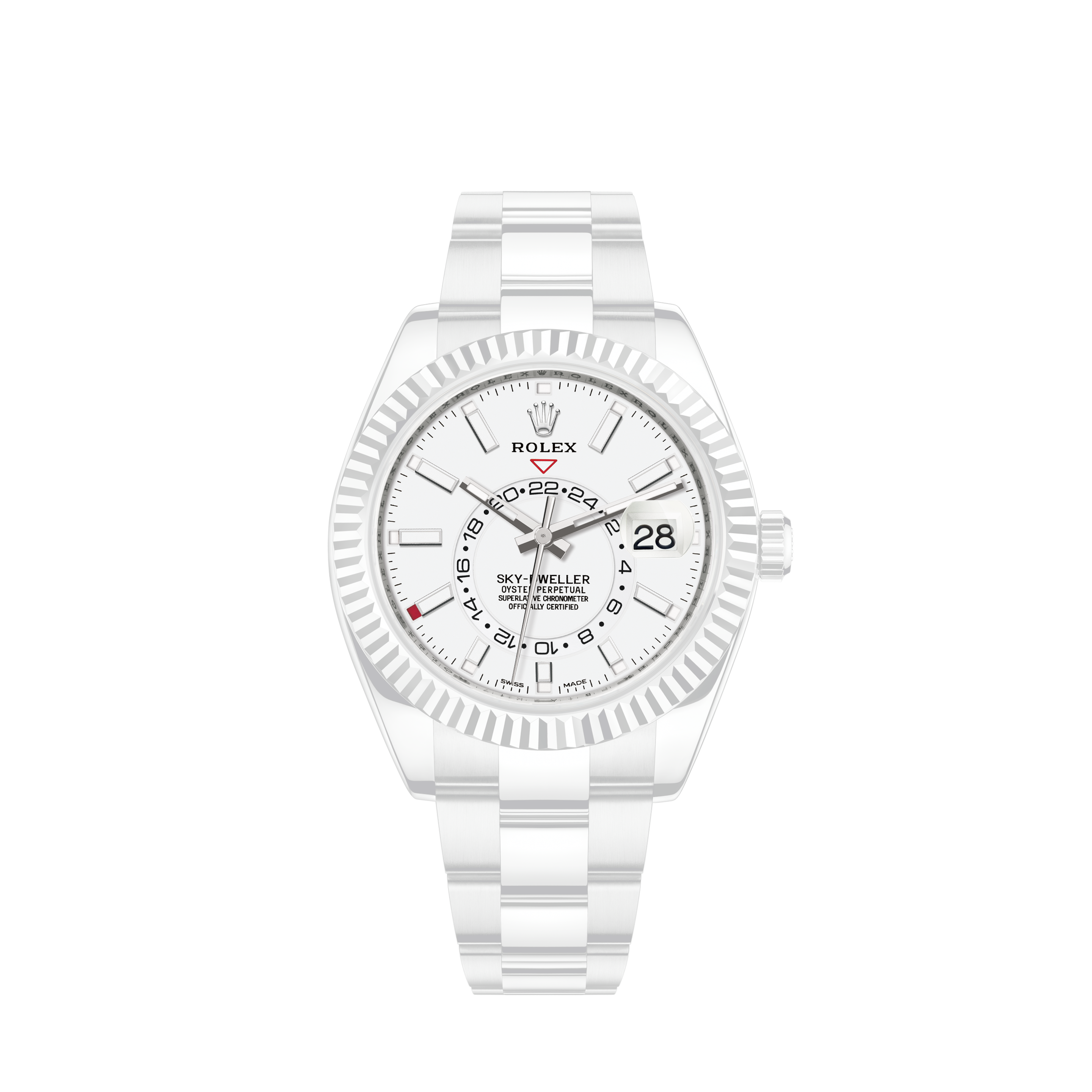 Rolex Oyster Perpetual Lady Date 79160 / Silver Grey Dial / Oyster Bracelet / 26mm / 2002Rolex Datejust II Open Sky - Limited edition /5 - Black Venom custom