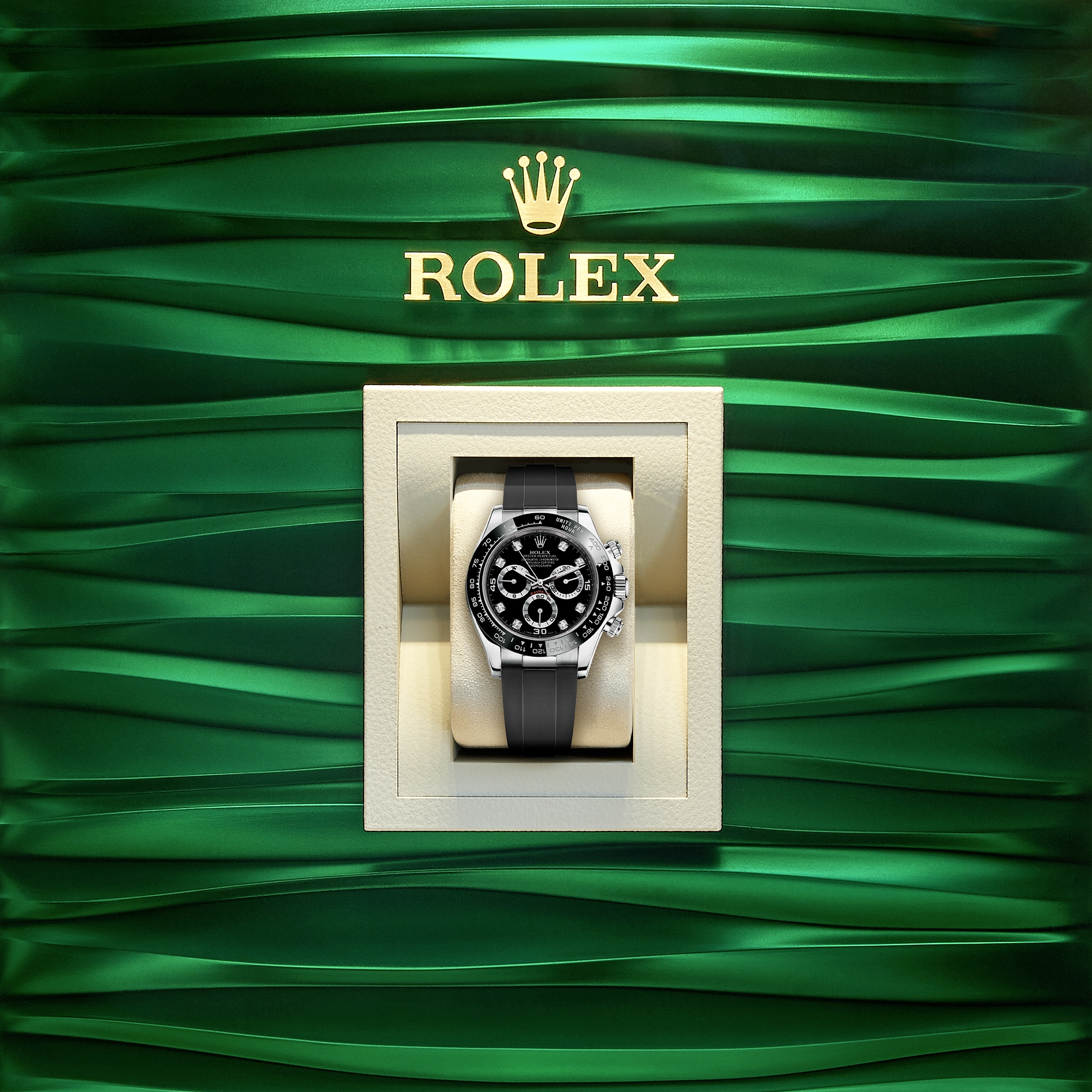 Rolex Datejust Men's 2-Tone Steel & Gold Watch Silver Diamond Dial 116243