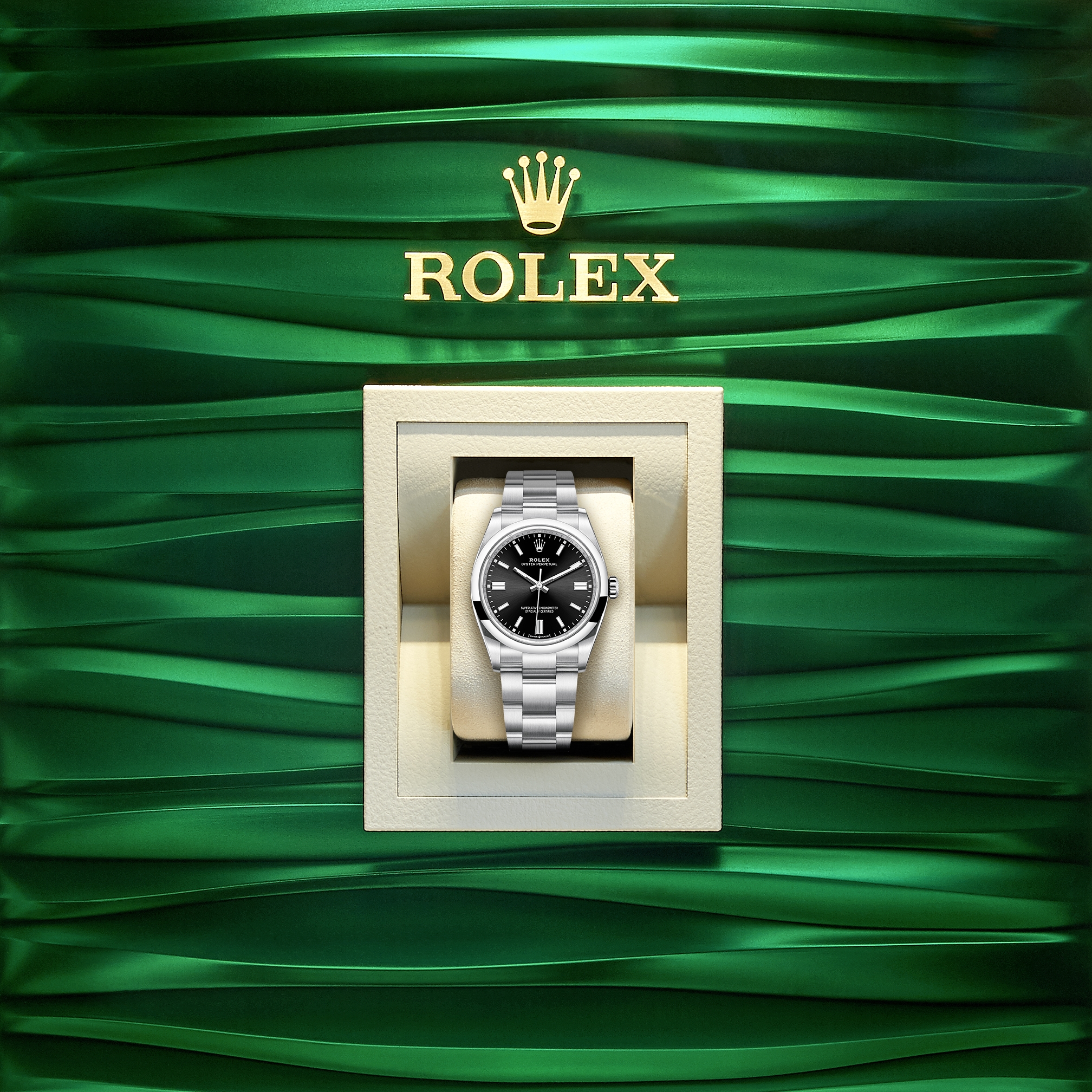 Rolex 18k Gold Rolex President Day-Date Men's Watch 18238 Cream Dial