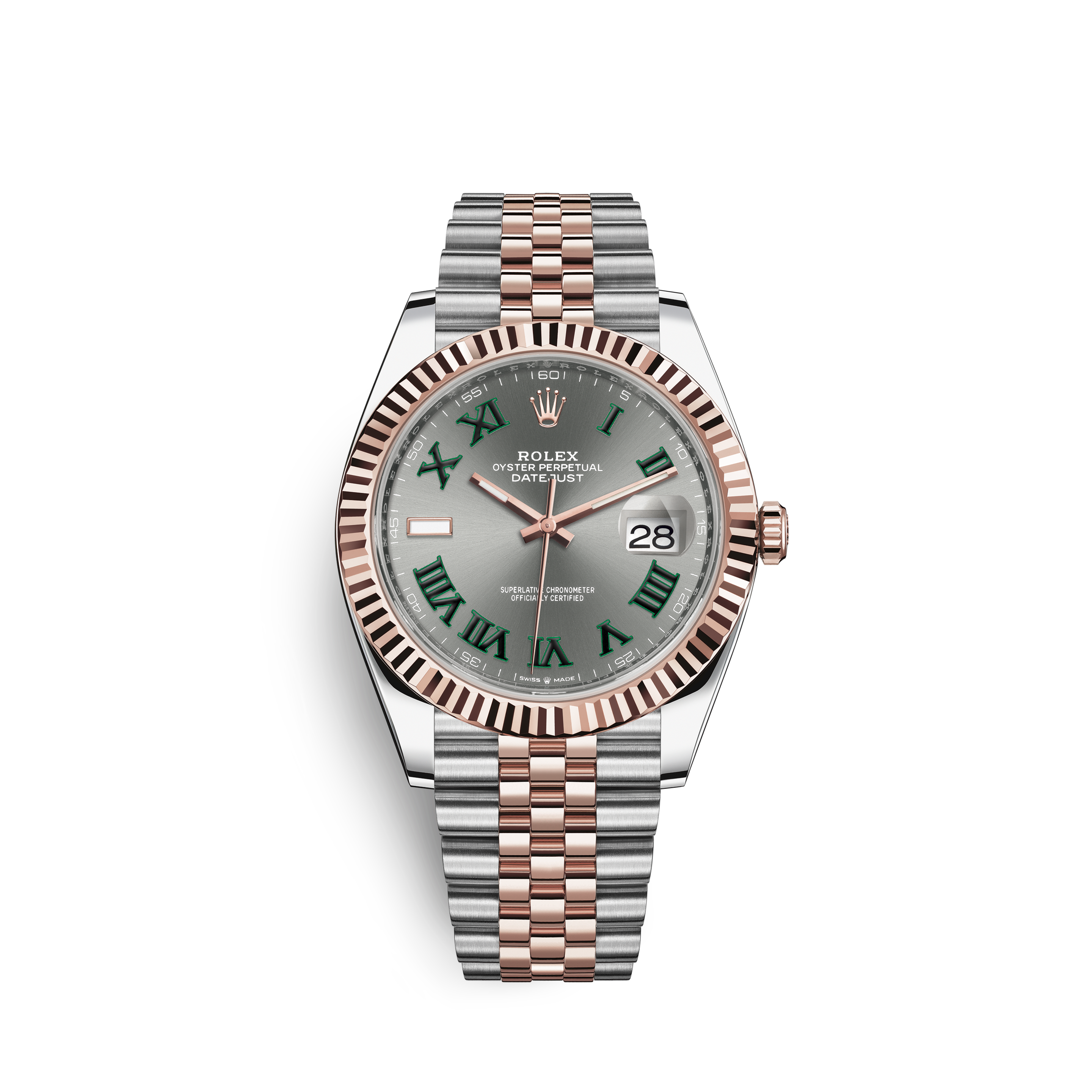 rolex oyster 41mm oystersteel and everose gold price