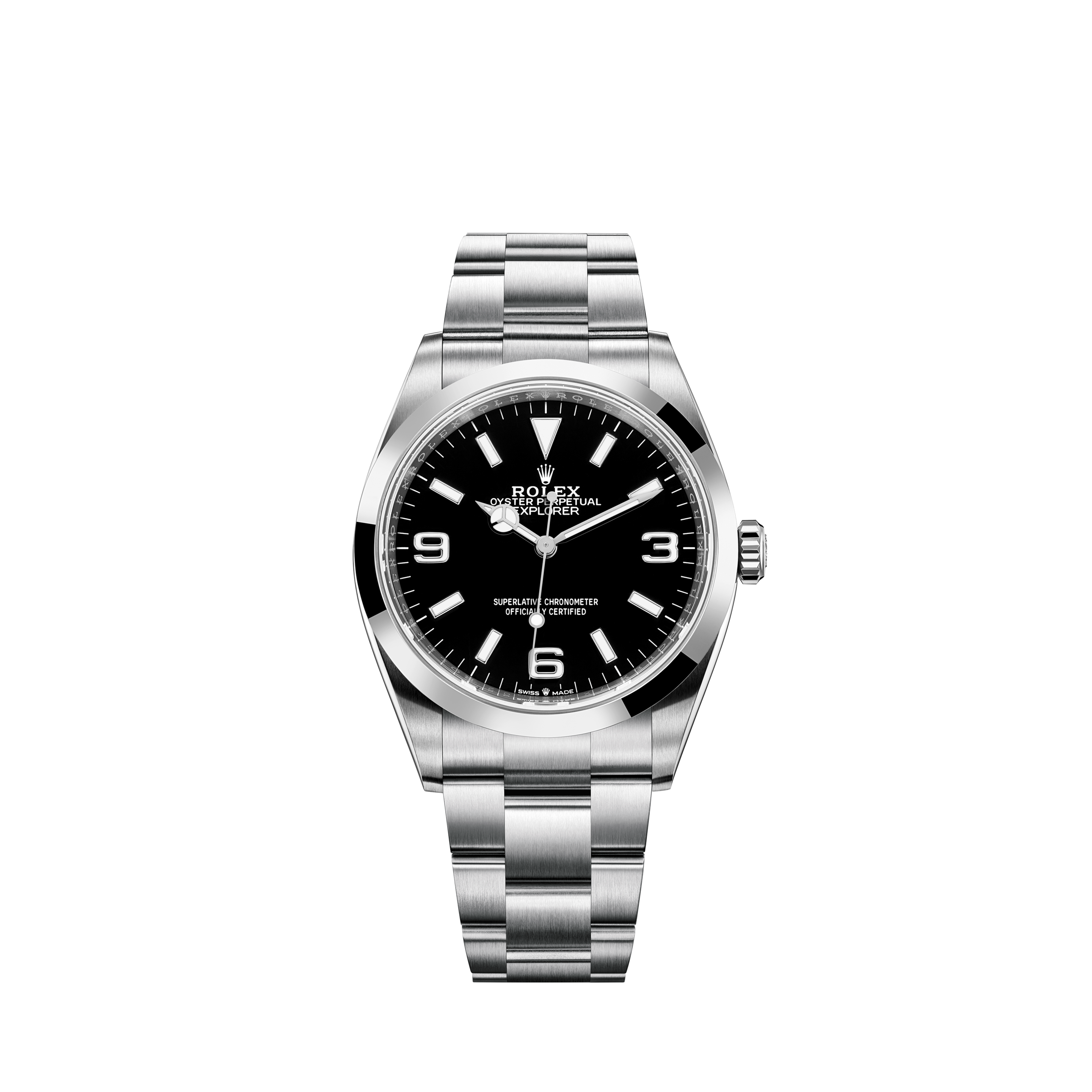 Rolex Explorer腕錶：蠔式鋼- M124270-0001