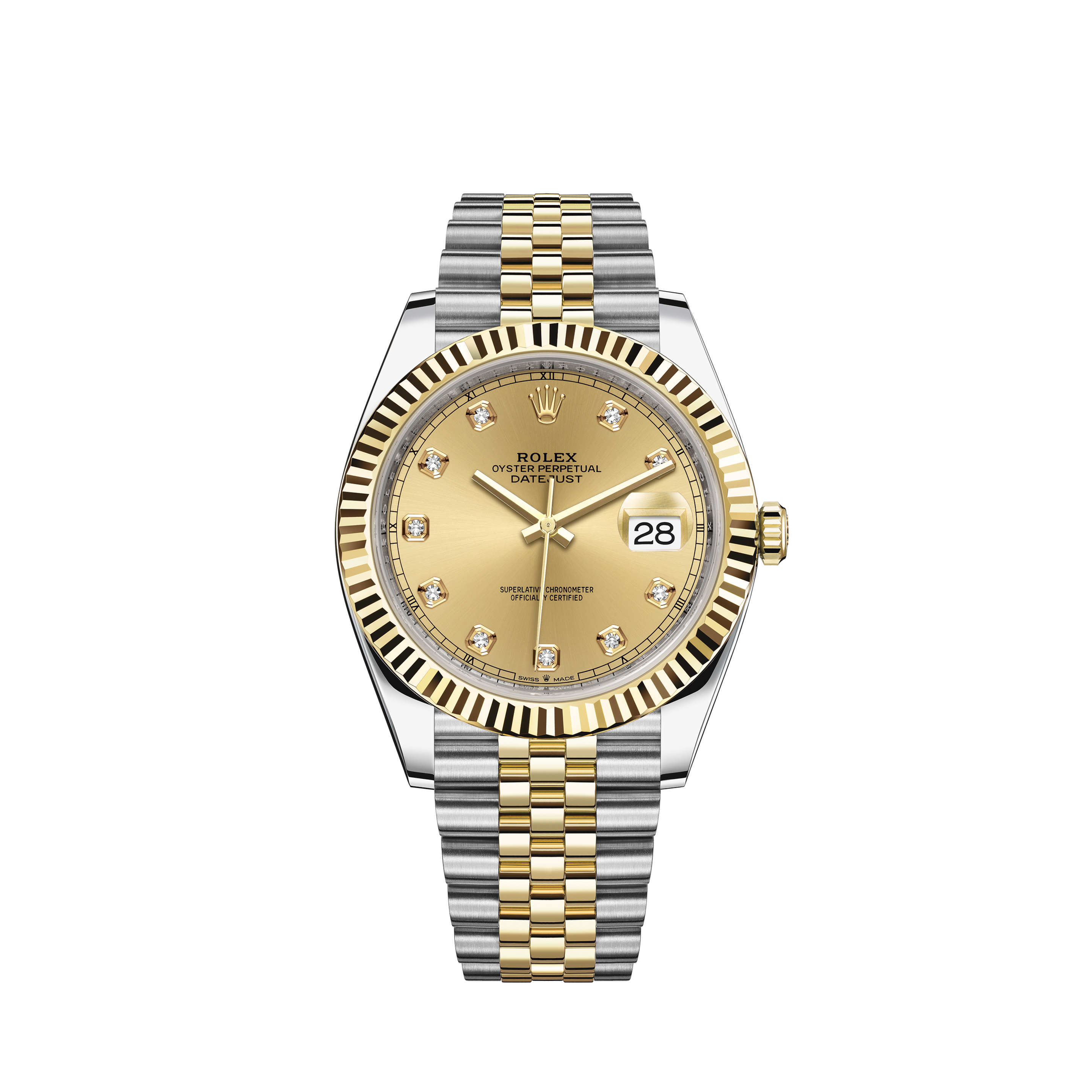 Rolex Datejust Stainless Steel / 18K NOS Gold Yellow Gold Automatic NEW OLDRolex Datejust Stainless Steel / White Gold Jubilee Bracelet Men's Watch