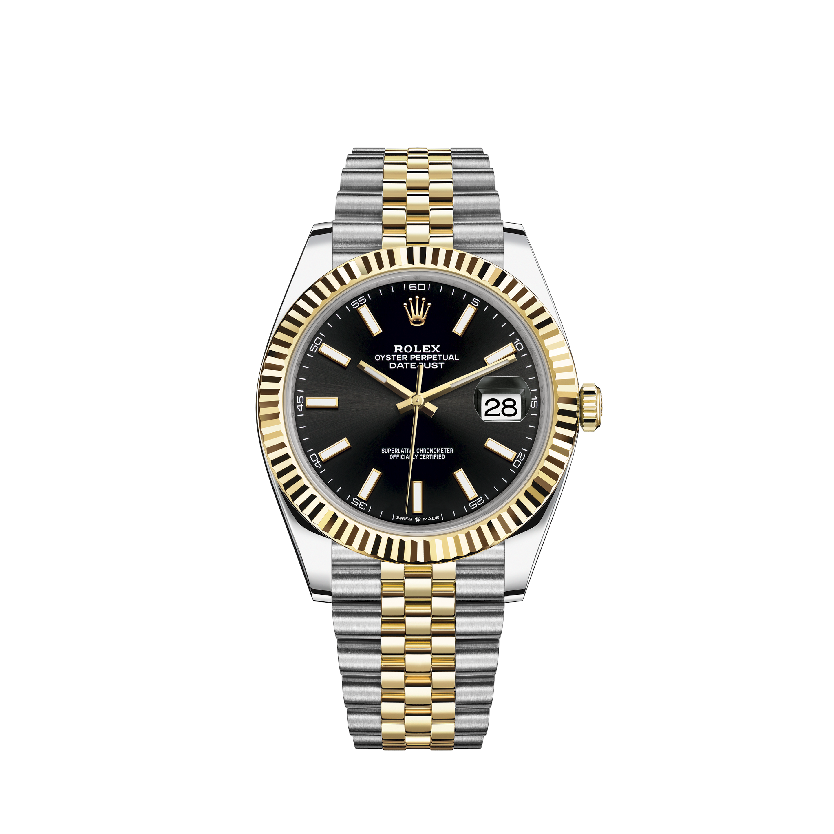 Rolex Datejust 36mm Ref 116233 Jubilee 18k Yellow Gold Steel Custom Diamond dial