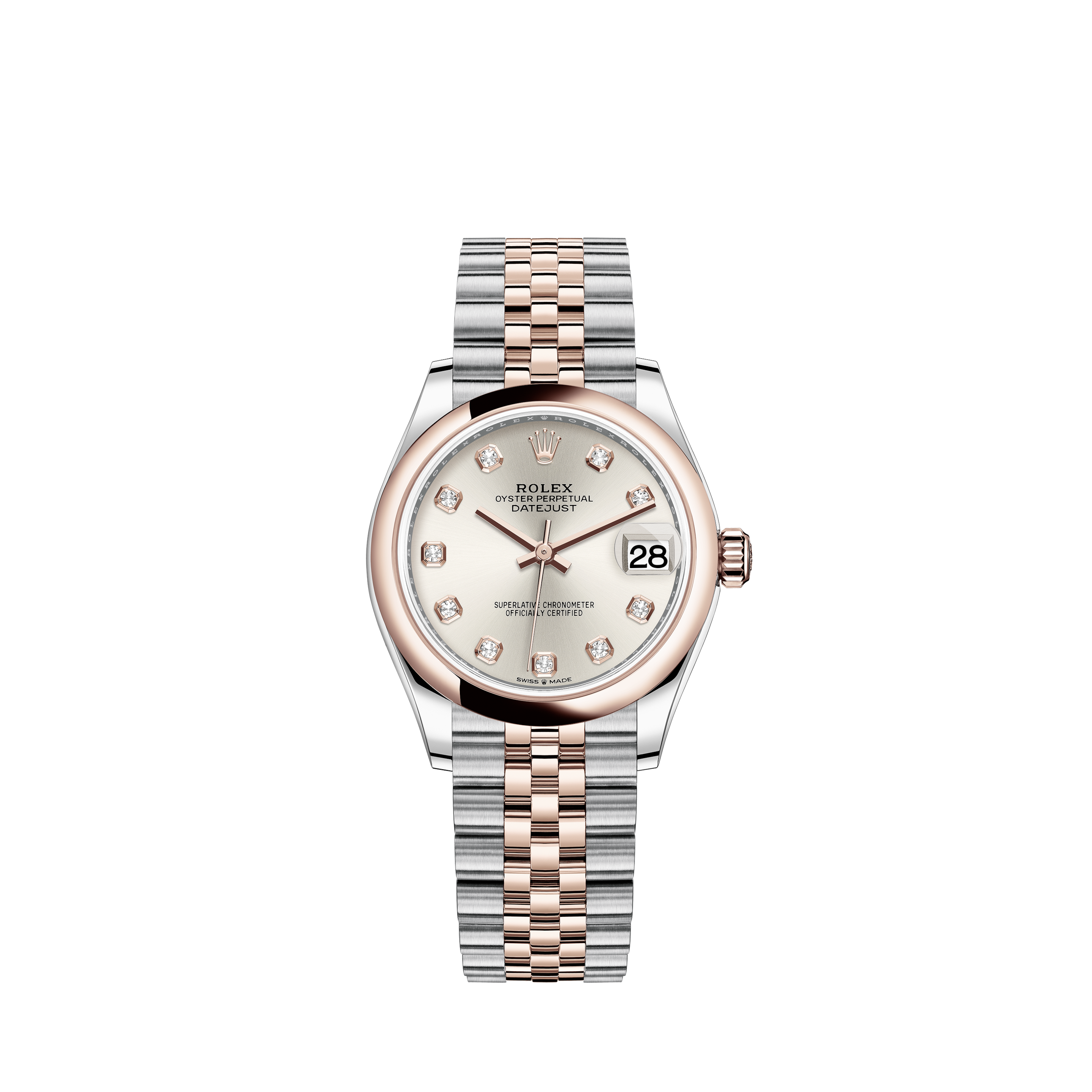 Rolex Ladies Used Rolex Date Watch 79160 White Roman Dial