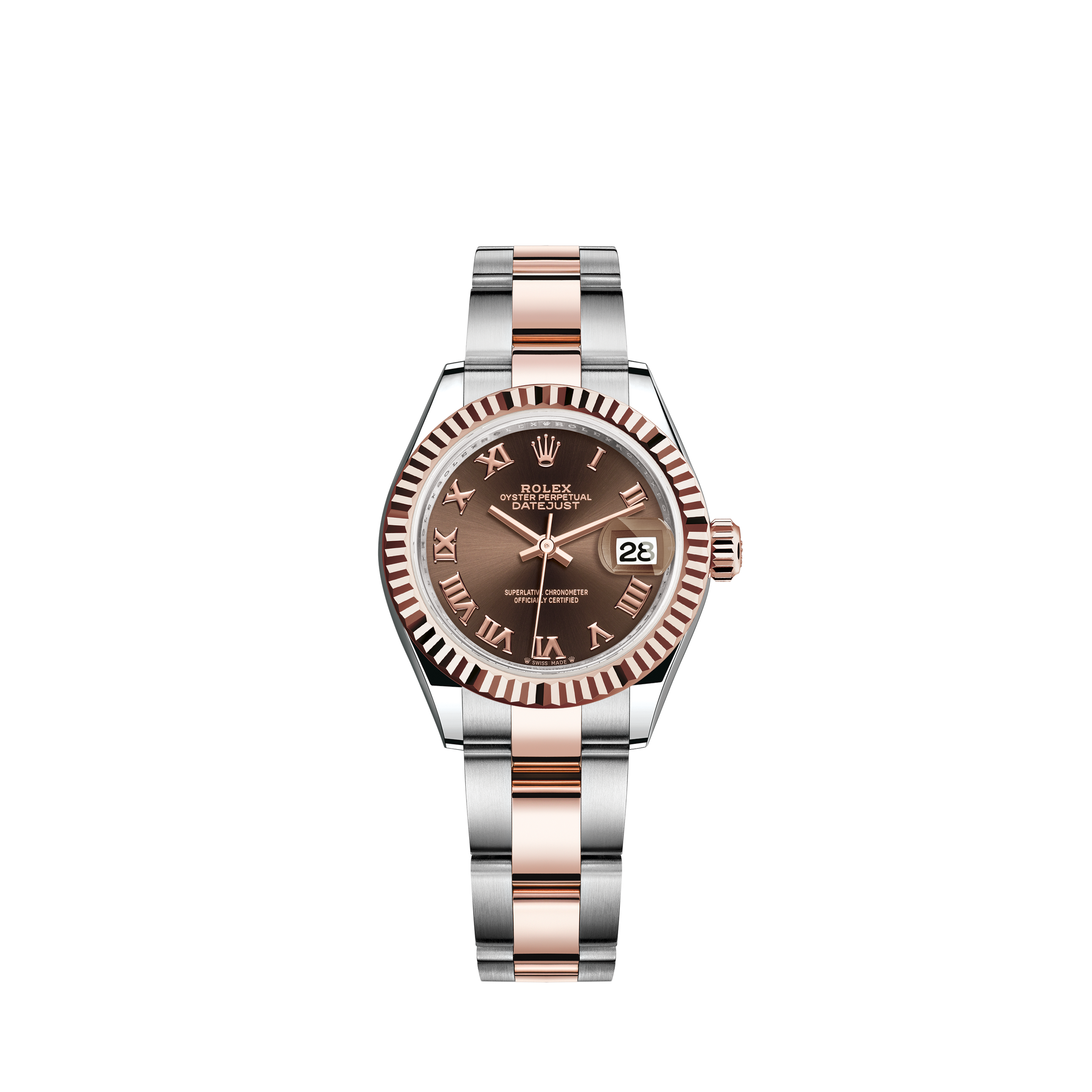 Rolex Ladies Rolex Datejust Side Diamond bracelet 26mm Pink Flower MOP Mother of Pearl Dial with Diamond AccentRolex Padellone 8171 steel black dial very rare 1951’s