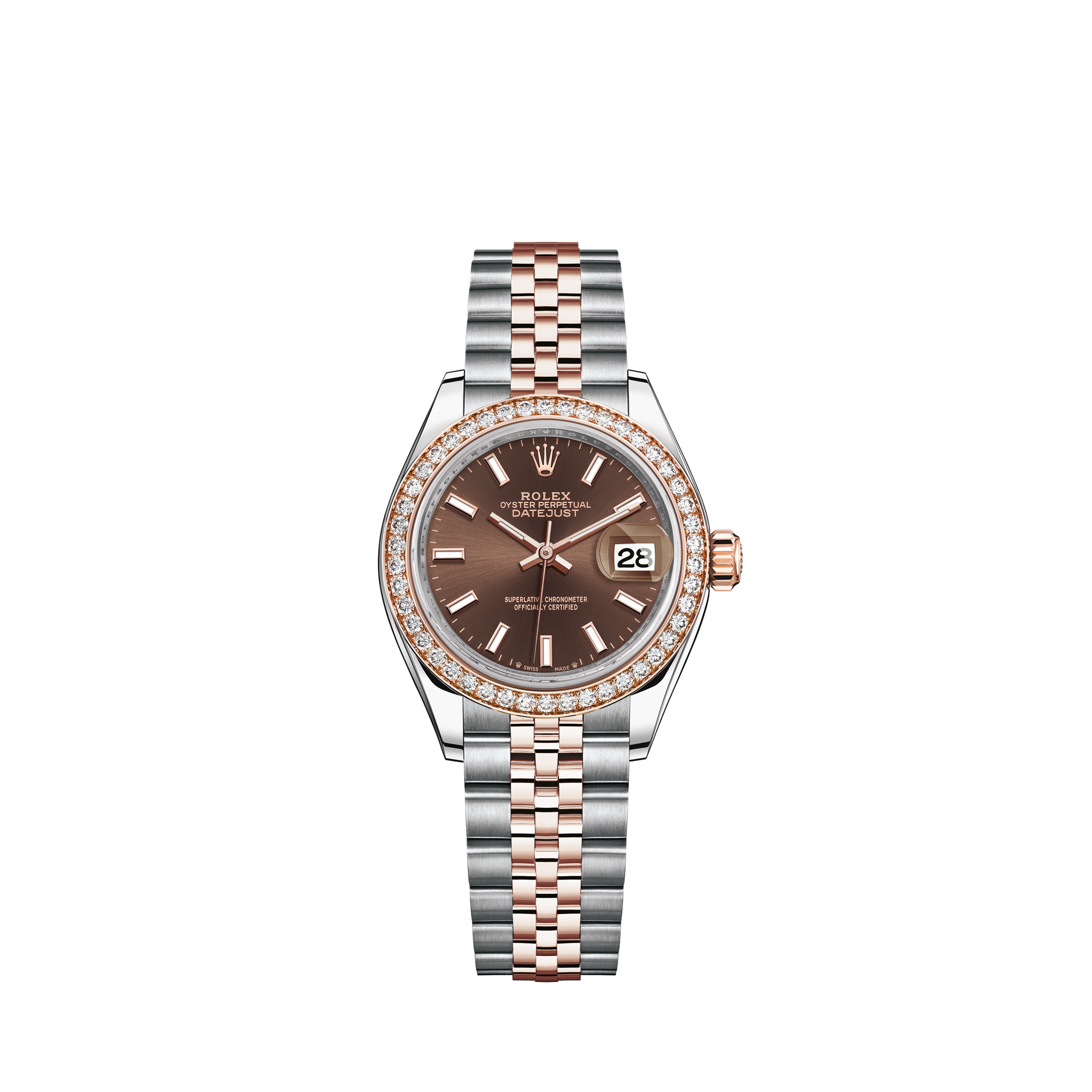 Rolex Day-Date Oysterquartz 18k Wood Dial