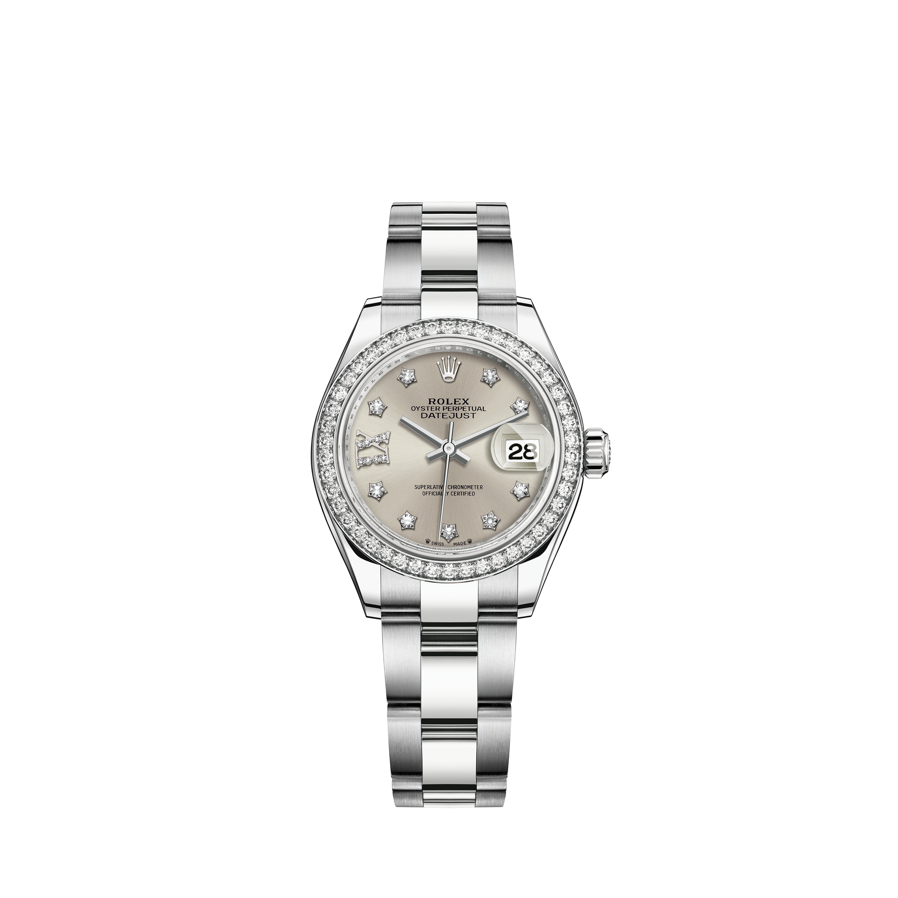 Rolex Datejust 41 Ref. 126300 Stainless Steel Rhodium Index Jubile Band