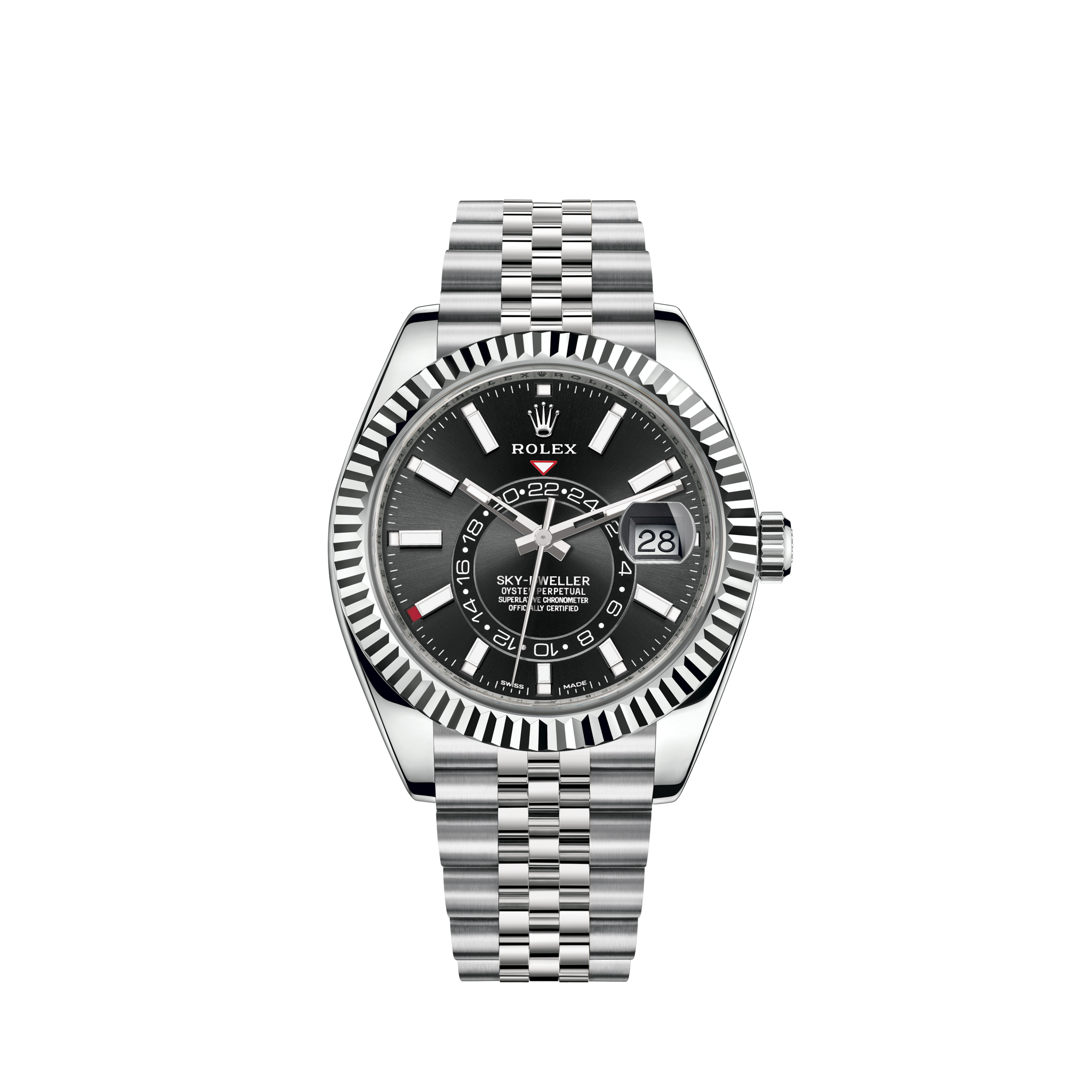 Rolex Datejust II Iced-Out 19.00 Cts VS1 Diamond Quality Grey Stick Dial