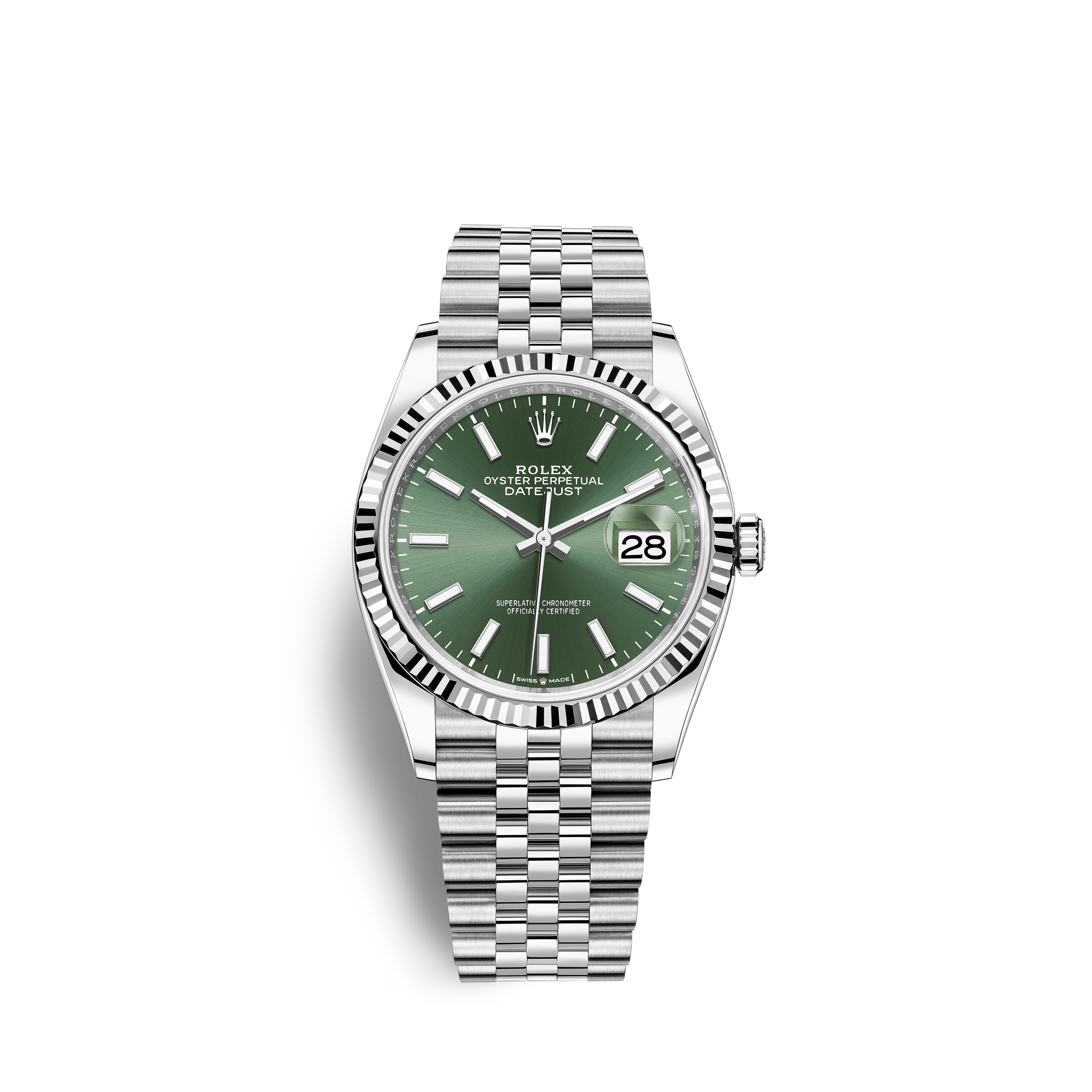 Rolex Datejust 36 watch: Oystersteel 