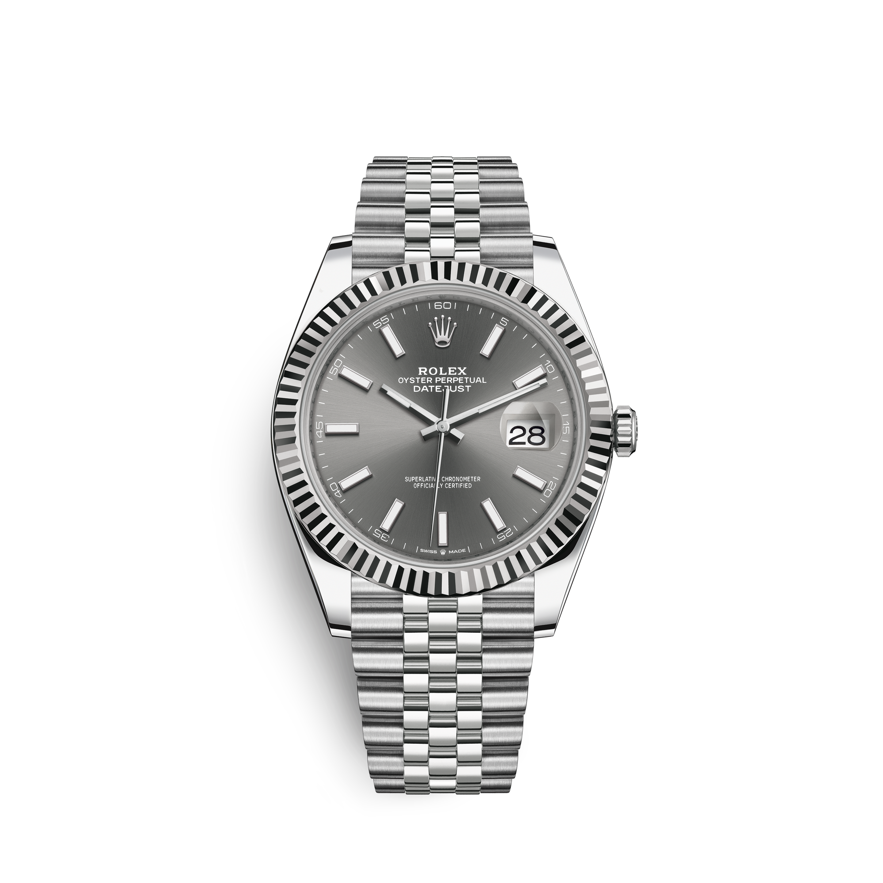 Rolex Datejust 41 watch: Oystersteel 