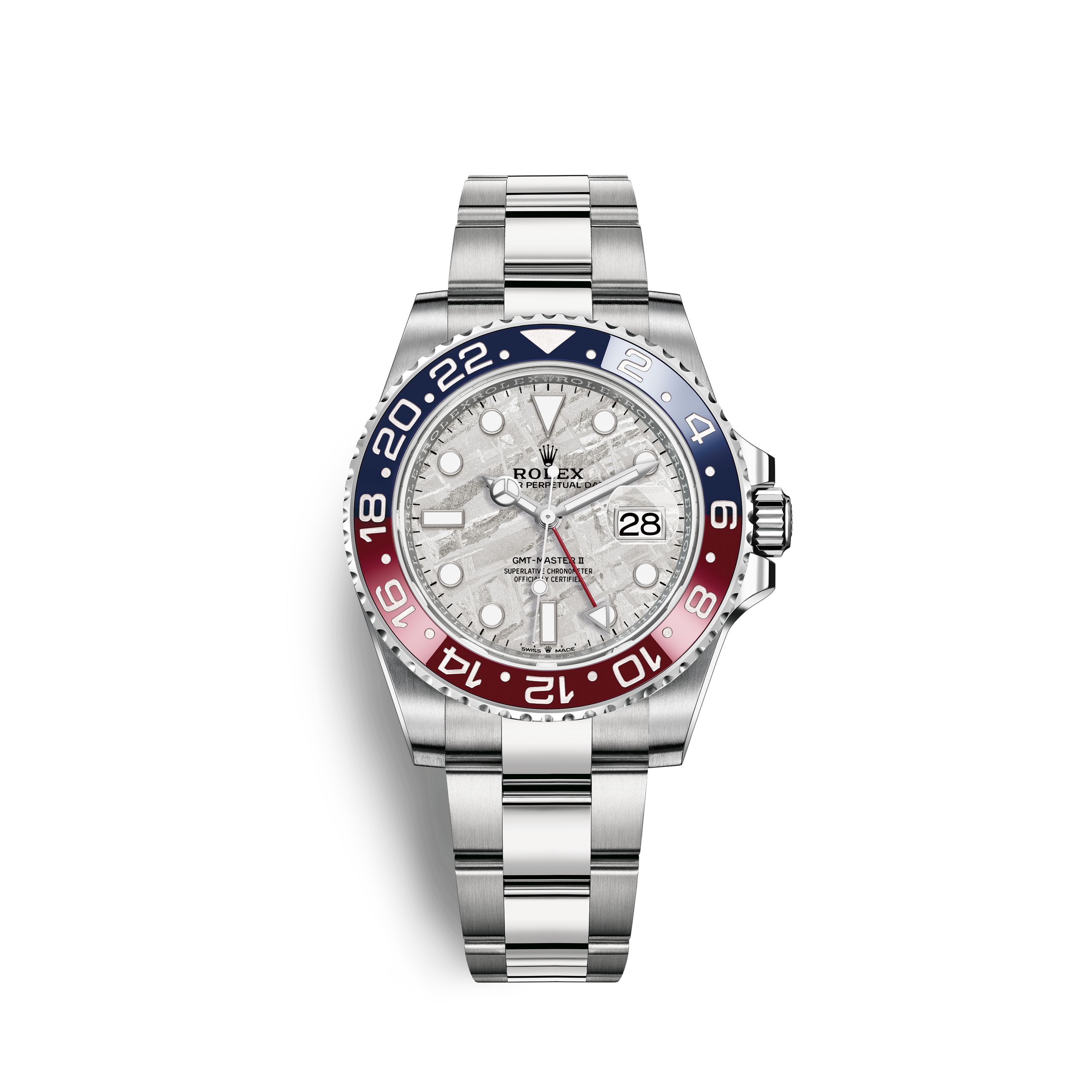 Rolex GMT-Master II watch: 18 ct white 