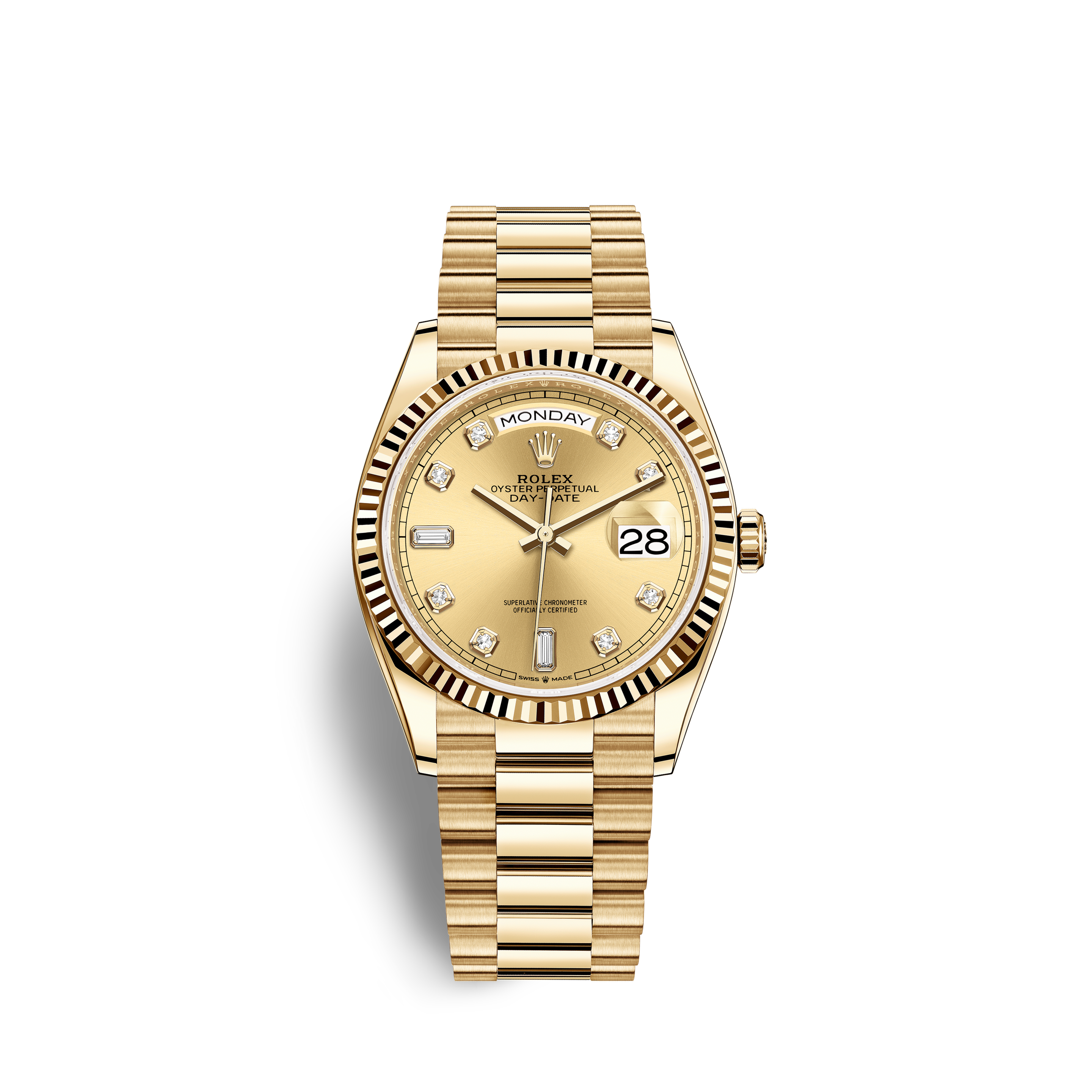 Rolex Day-Date 36 Watch: 18 ct yellow 
