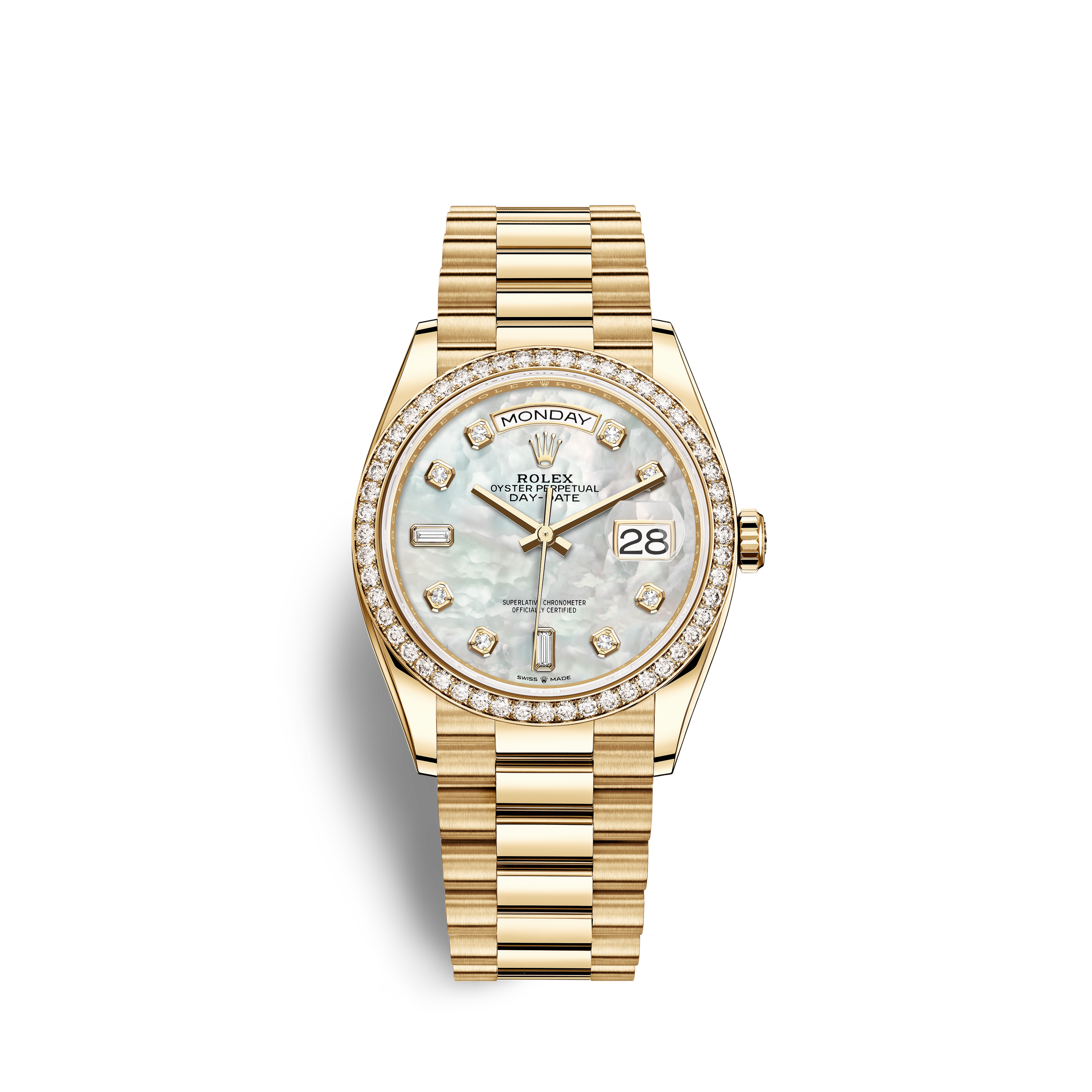 Rolex Day-Date 36 Watch: 18 ct yellow 
