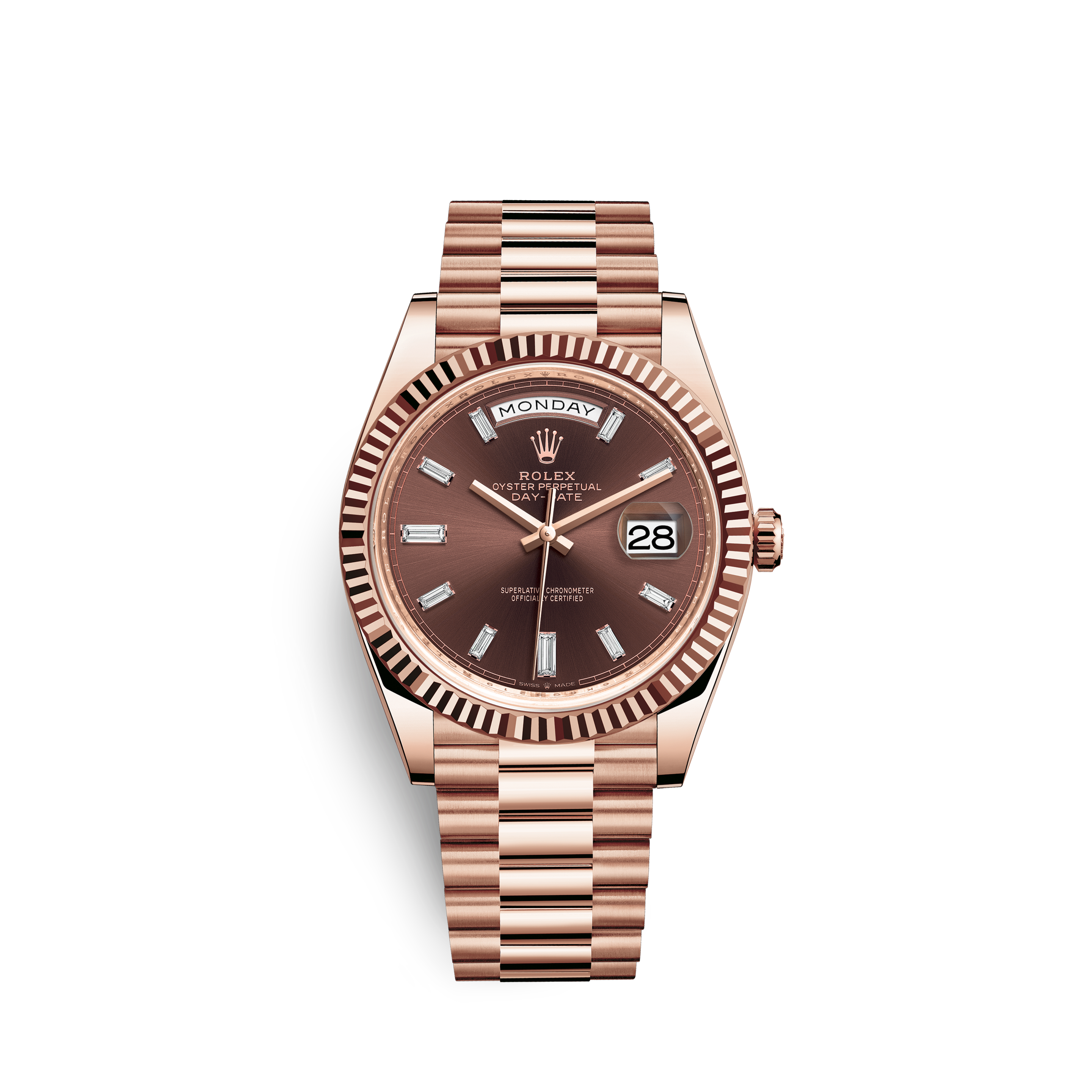 Rolex Day-Date 40 Watch: 18 ct Everose 