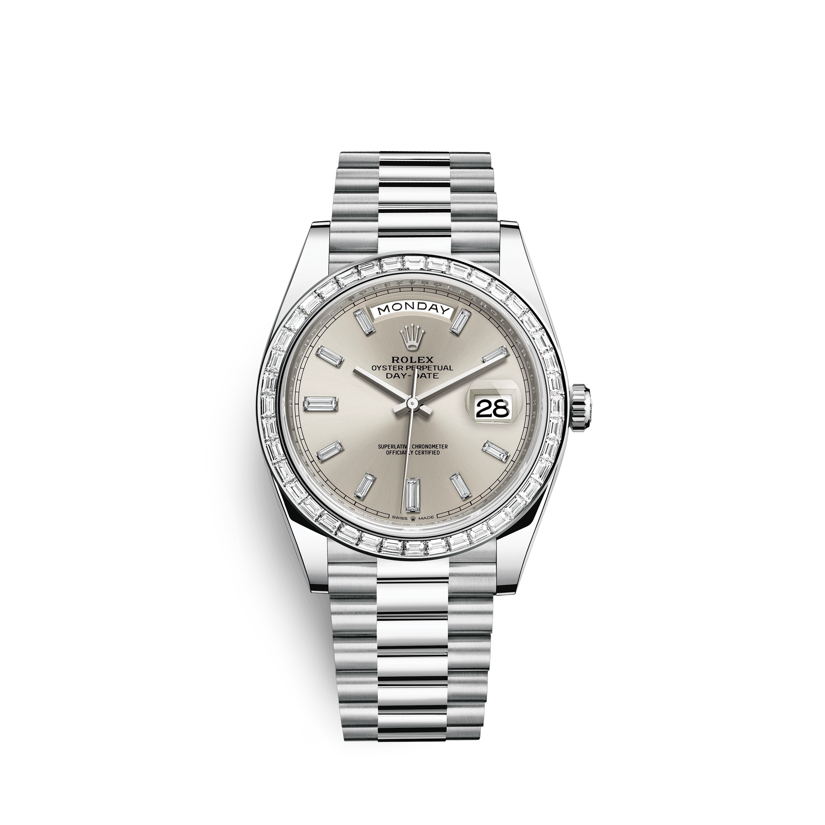 Rolex Day-Date 40 Watch: Platinum 